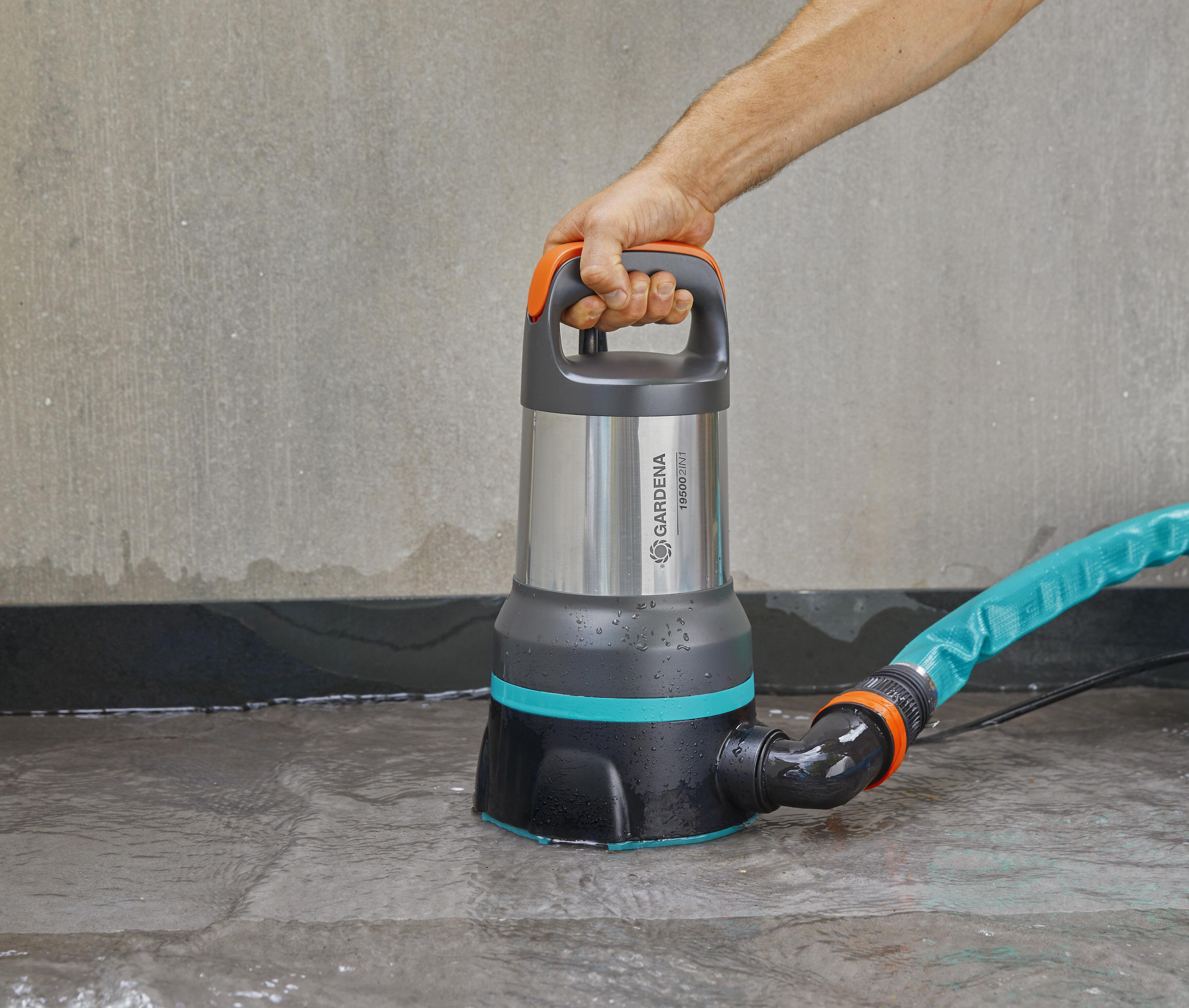 Bomba sumergible 19500 2en1 de aguas limpias y aguas sucias con Aquasensor