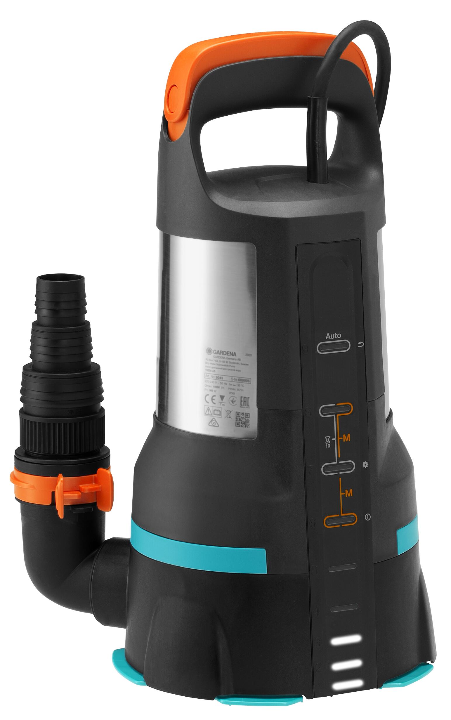 Bomba sumergible 19500 2en1 de aguas limpias y aguas sucias con Aquasensor