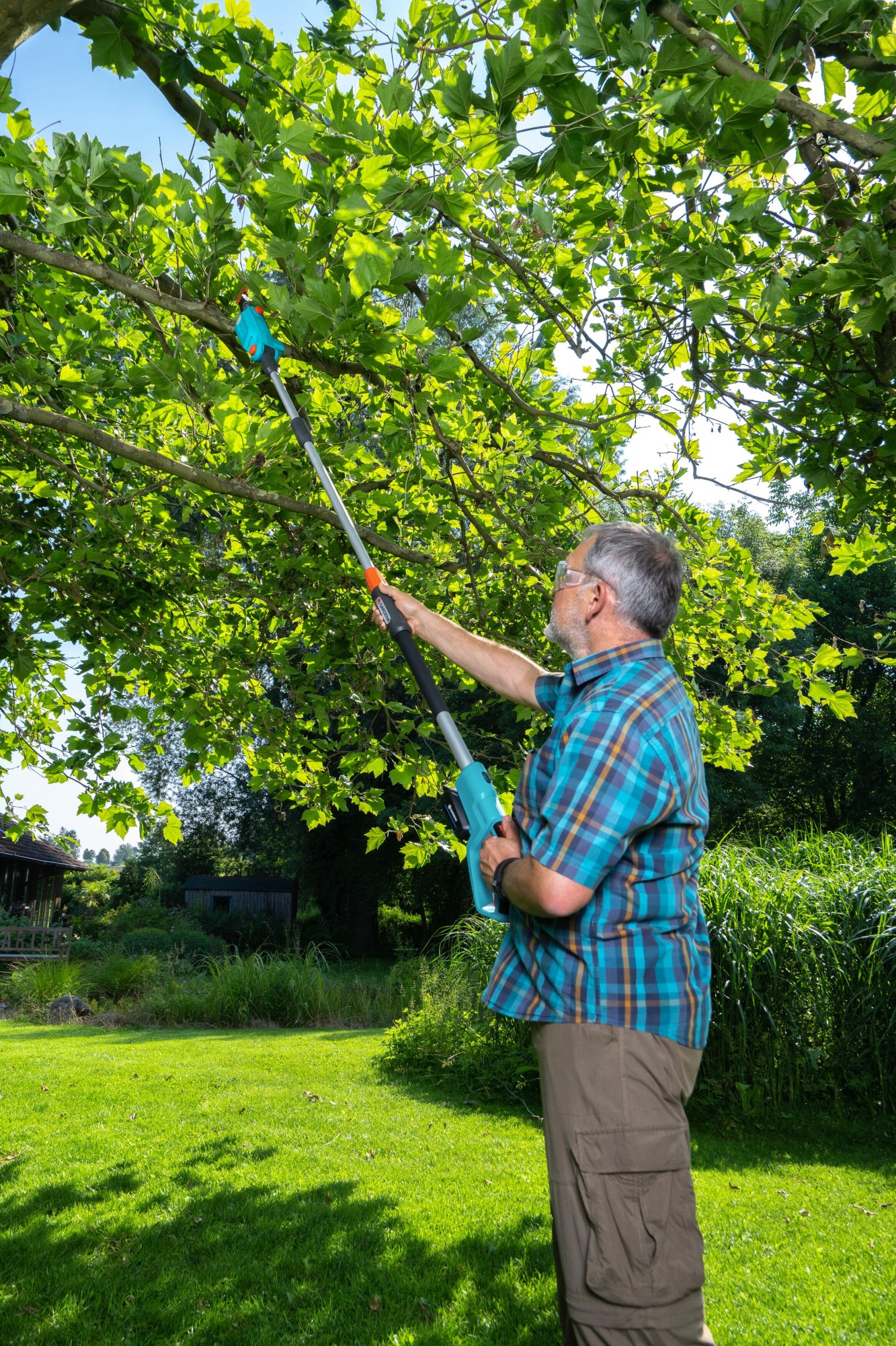 Cortarramas telescópico a batería TCS 20 / 18V P4A sin batería