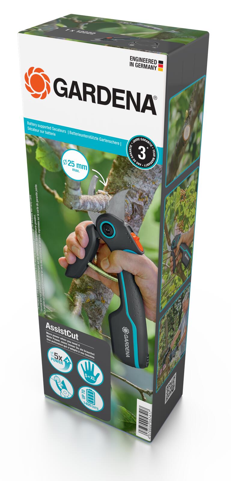 Tijera de corte de batería Assistcut