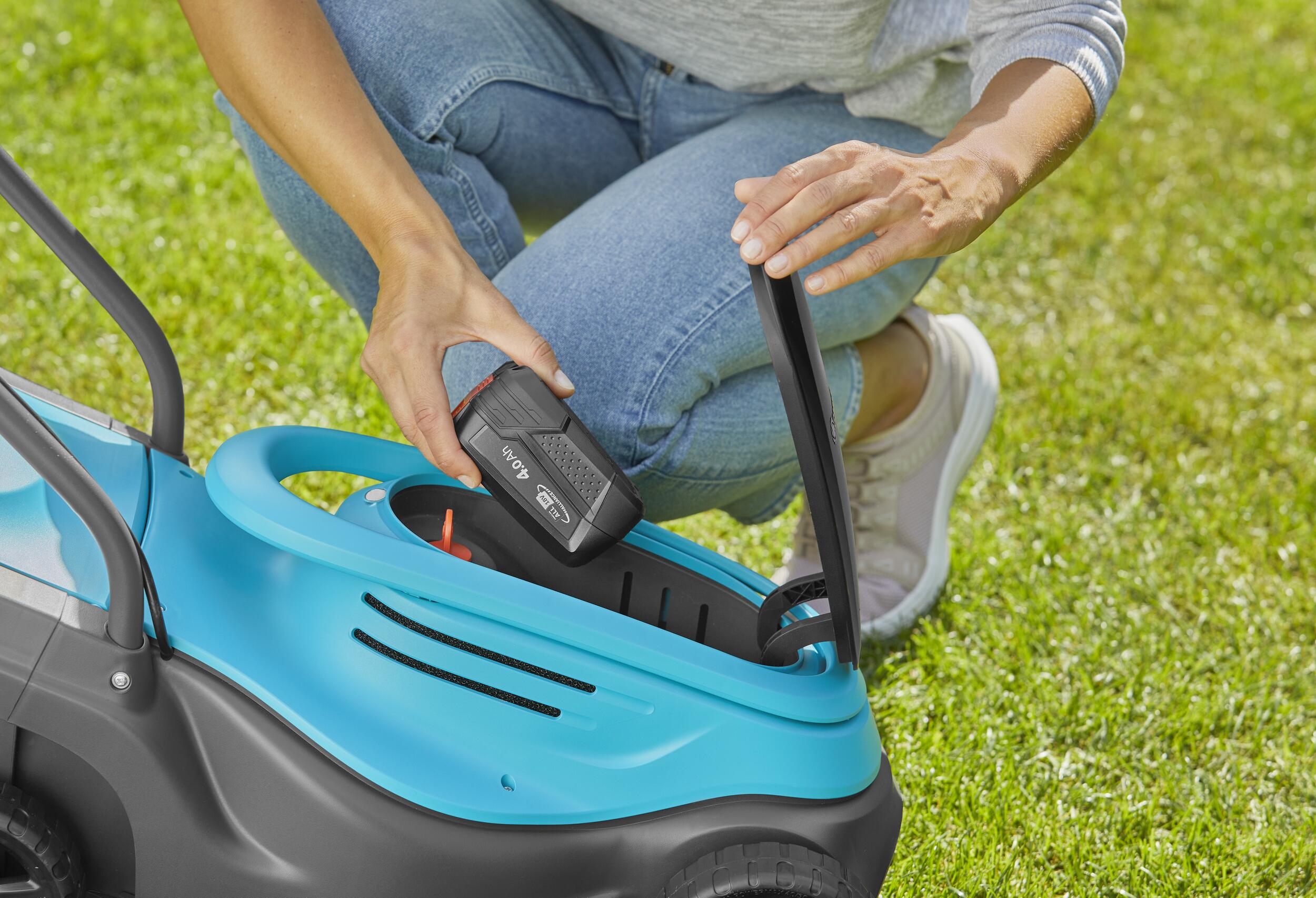 Cortacésped de batería PowerMax 30/18V P4A Solo