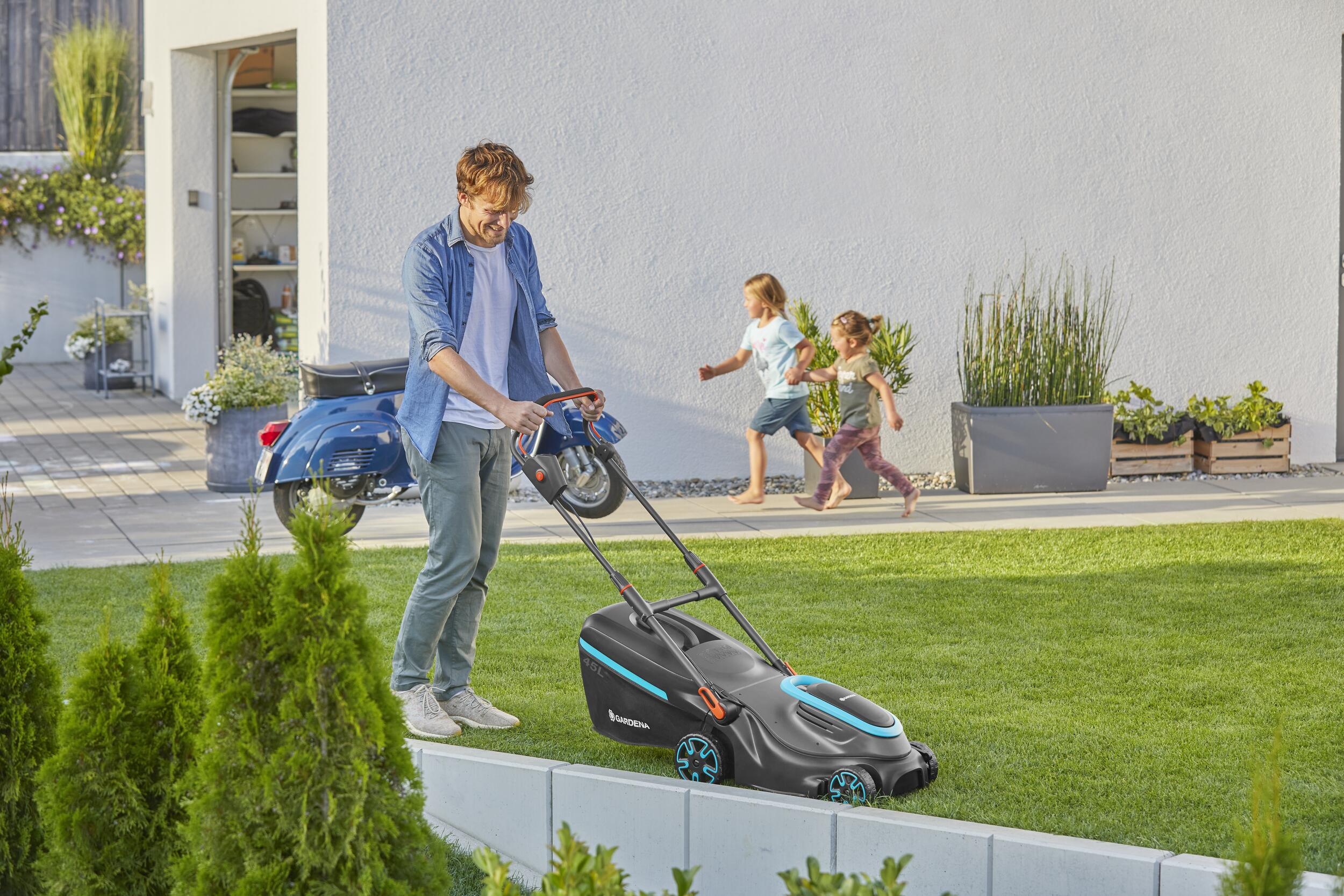 Cortacésped batería PowerMax 37/36V P4A set