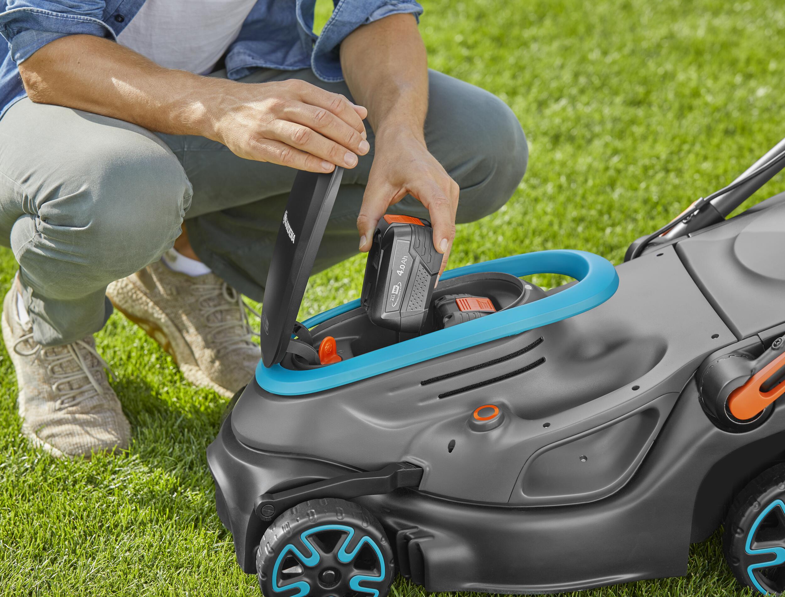 Cortacésped batería PowerMax 37/36V P4A set