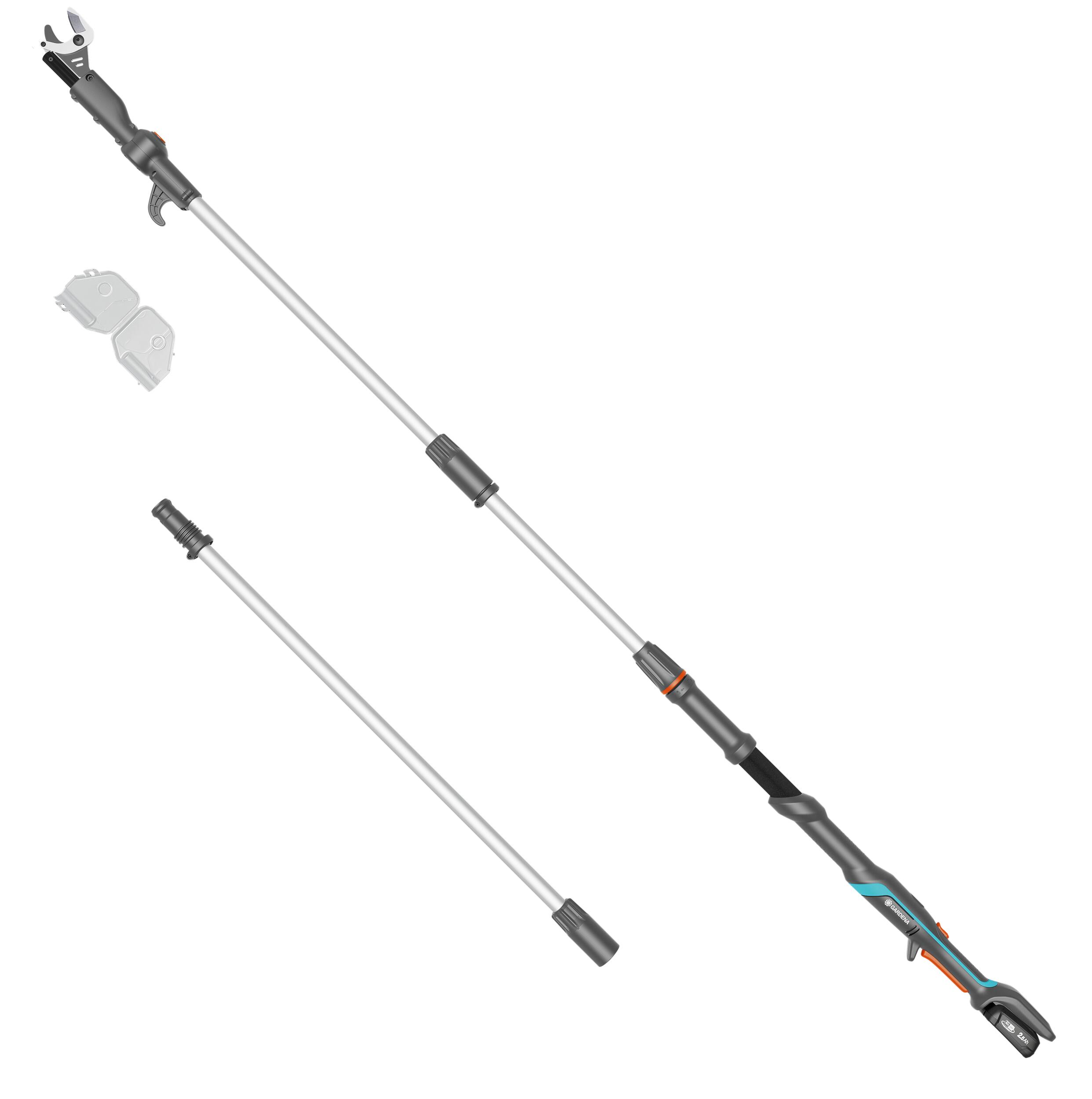 Cortarramas telescópica Highcut 360/18V P4A Conjunto de listo para usar