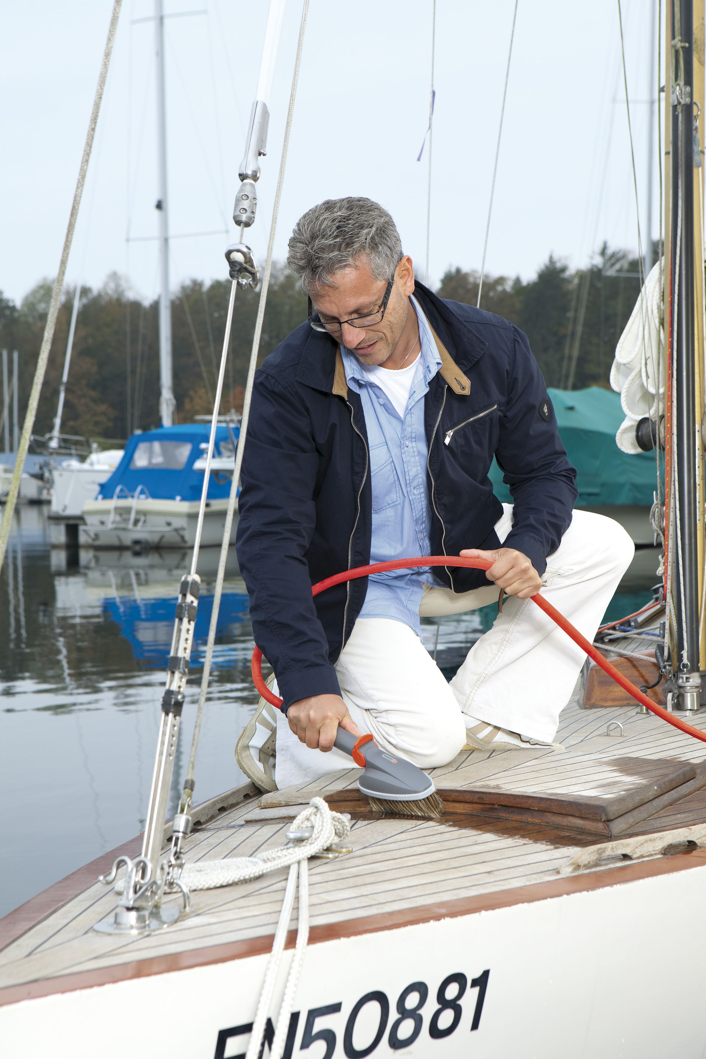 Carrete de manguera plana textil \\\"roll-fix\\\" 15