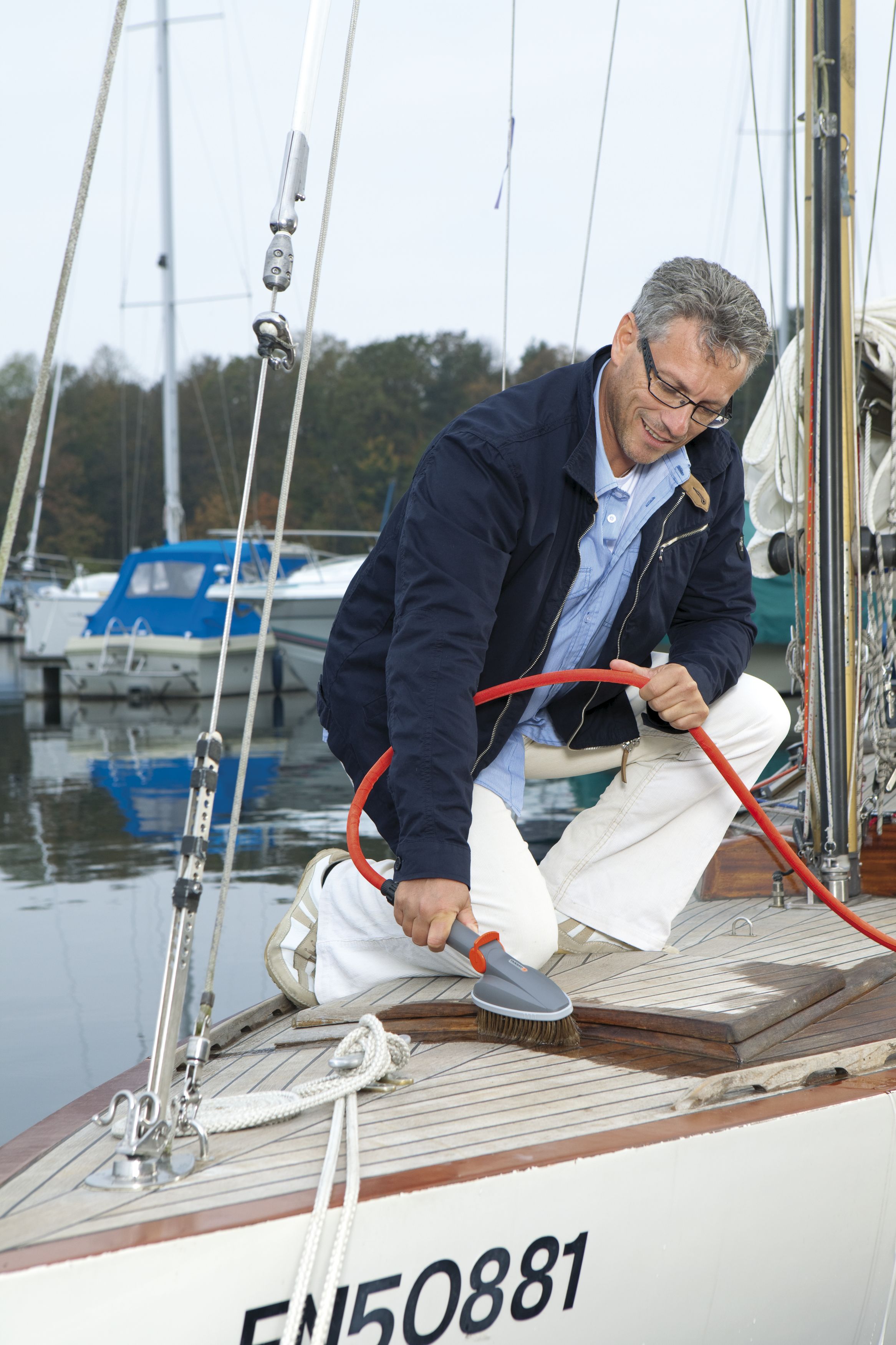 Carrete de manguera plana textil \\\"roll-fix\\\" 15