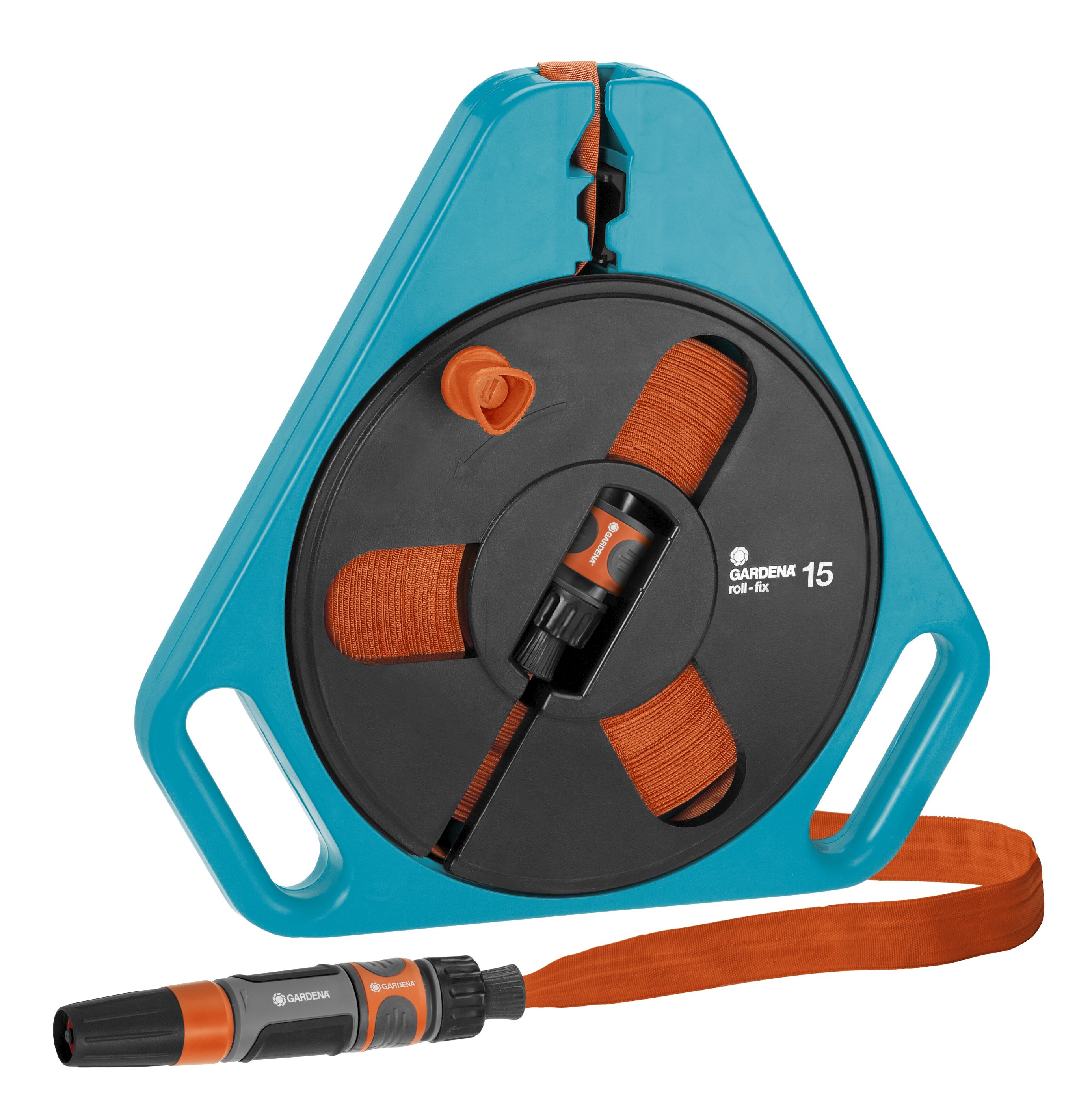 Carrete de manguera plana textil \\\"roll-fix\\\" 15