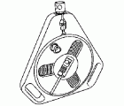 Carrete de manguera plana textil \\\"roll-fix\\\" 15