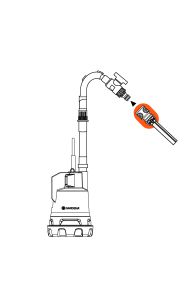 Bomba de batería deposito aguas pluviales 2000/2 Li-18 Set