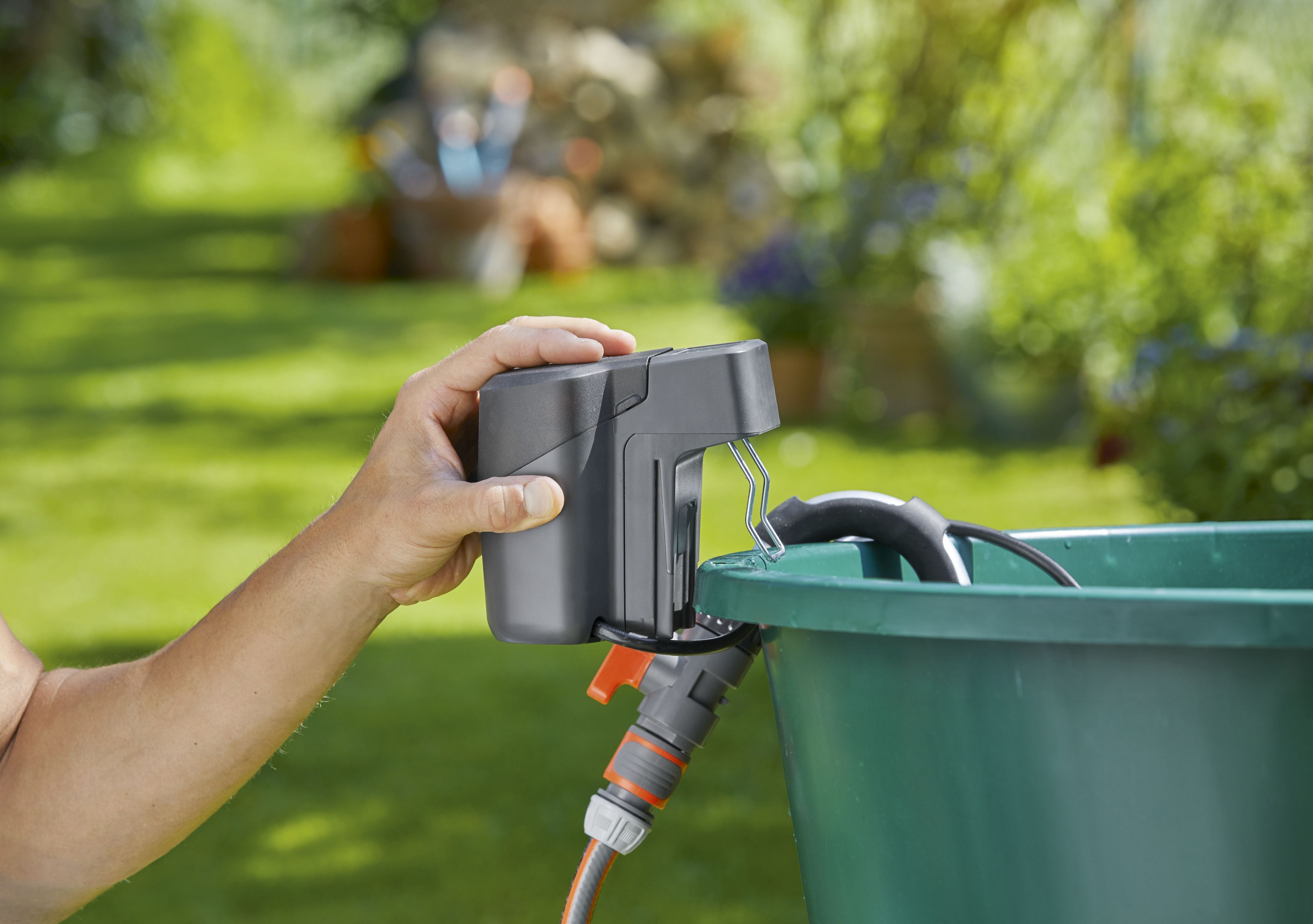 Bomba de batería deposito aguas pluviales 2000/2 Li-18 Set