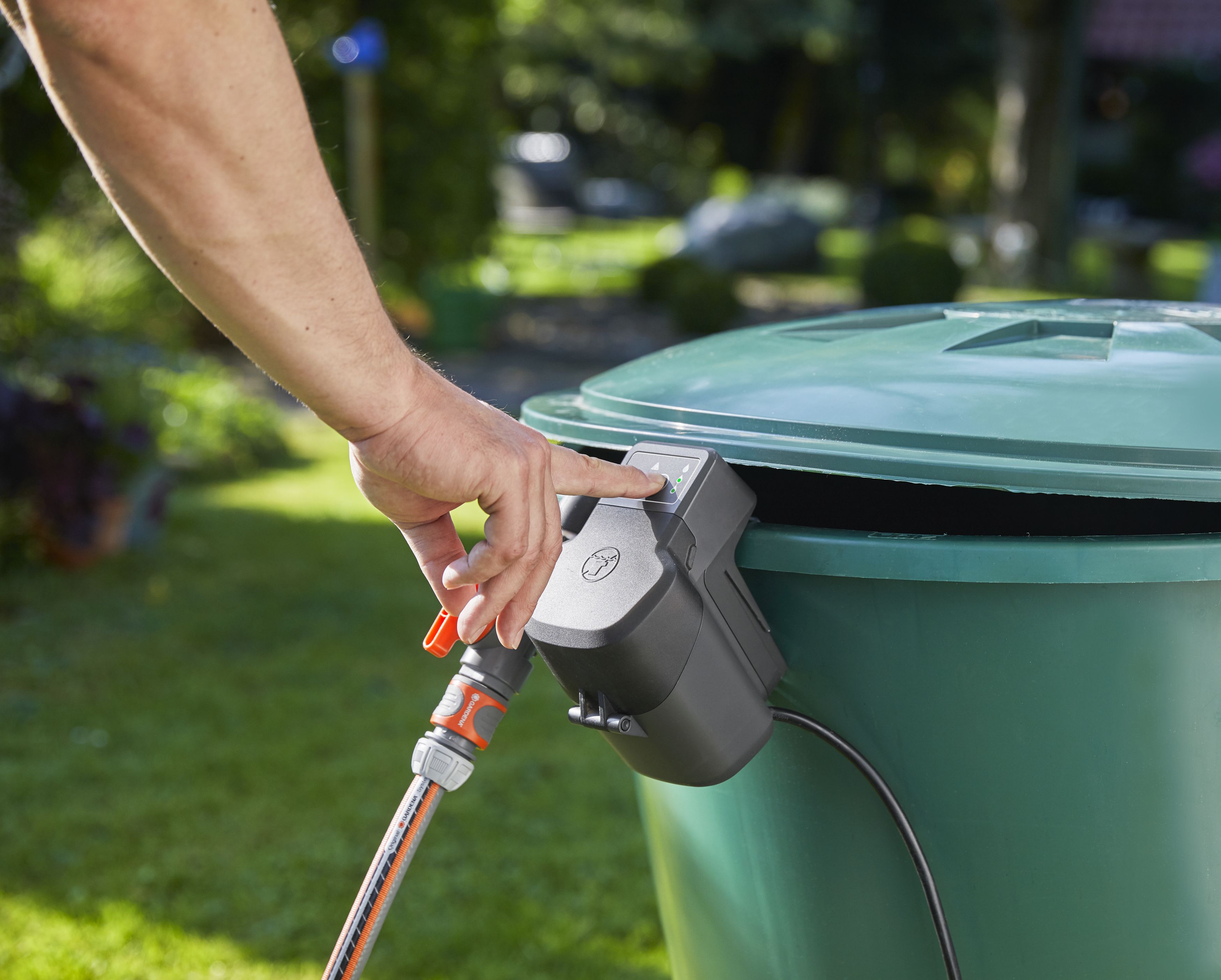 Bomba de batería deposito aguas pluviales 2000/2 Li-18 Set