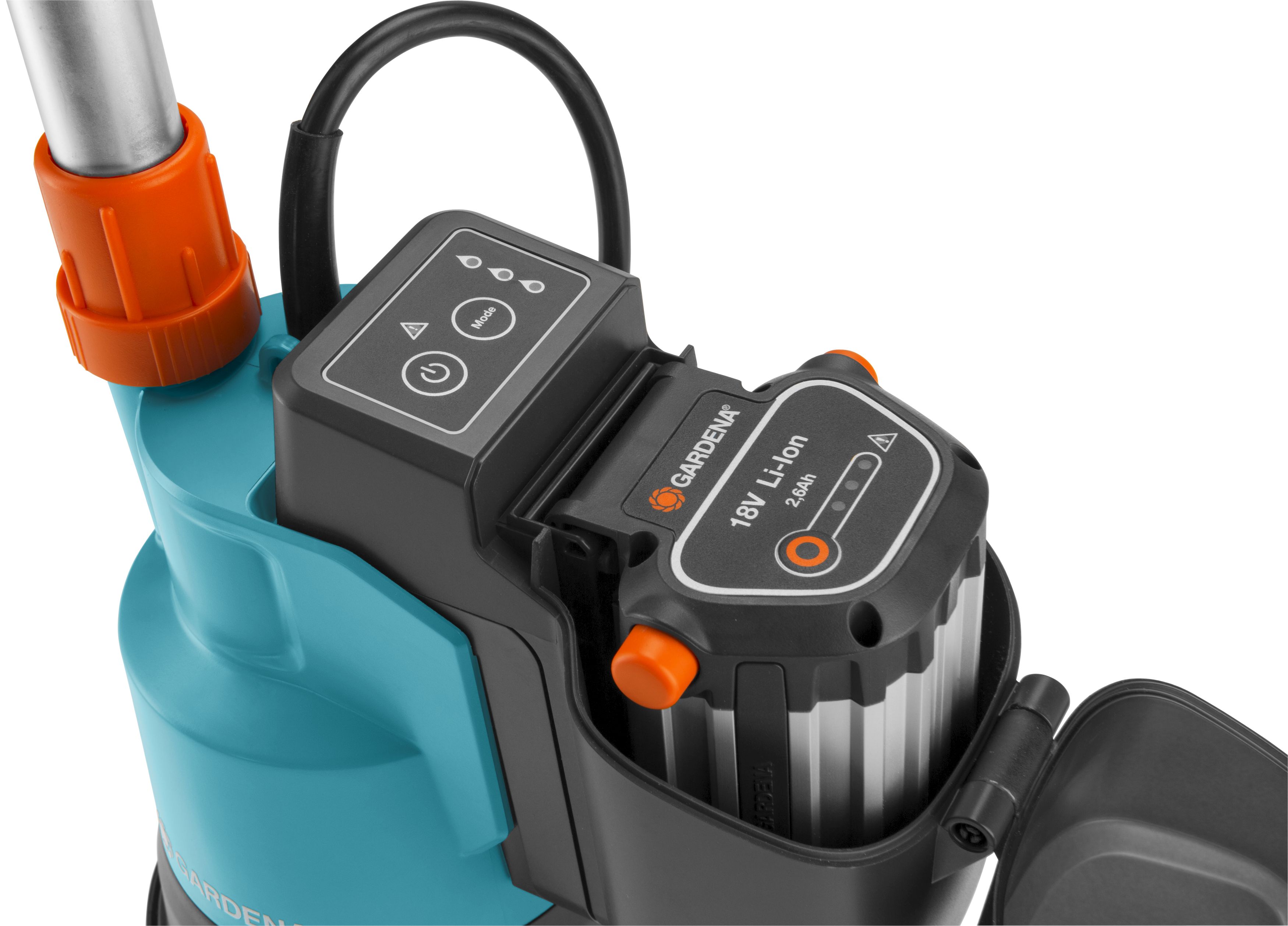 Bomba de batería deposito aguas pluviales 2000/2 Li-18 Set