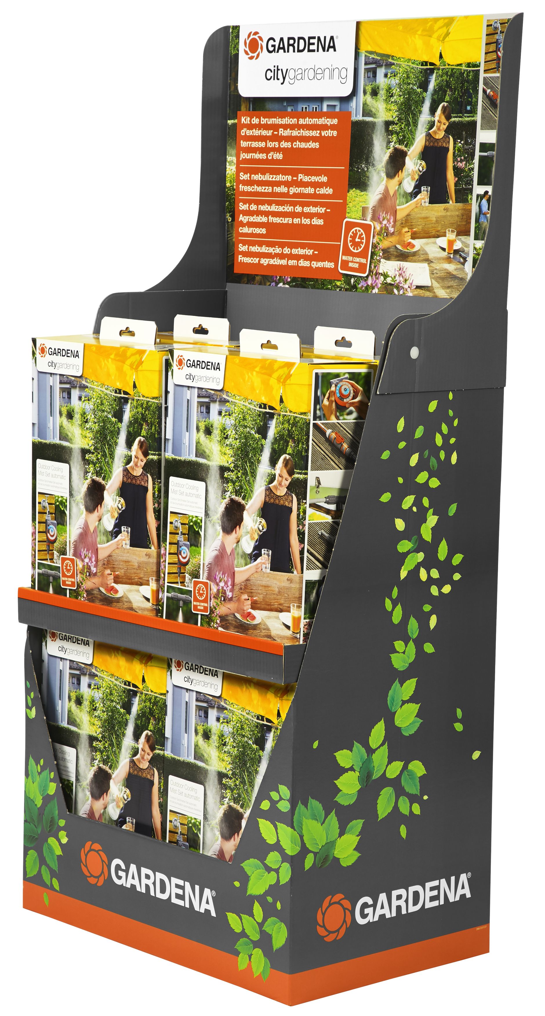 KIT NEBULIZADORES Y PROGRAMADOR BOX DE 8 UDS