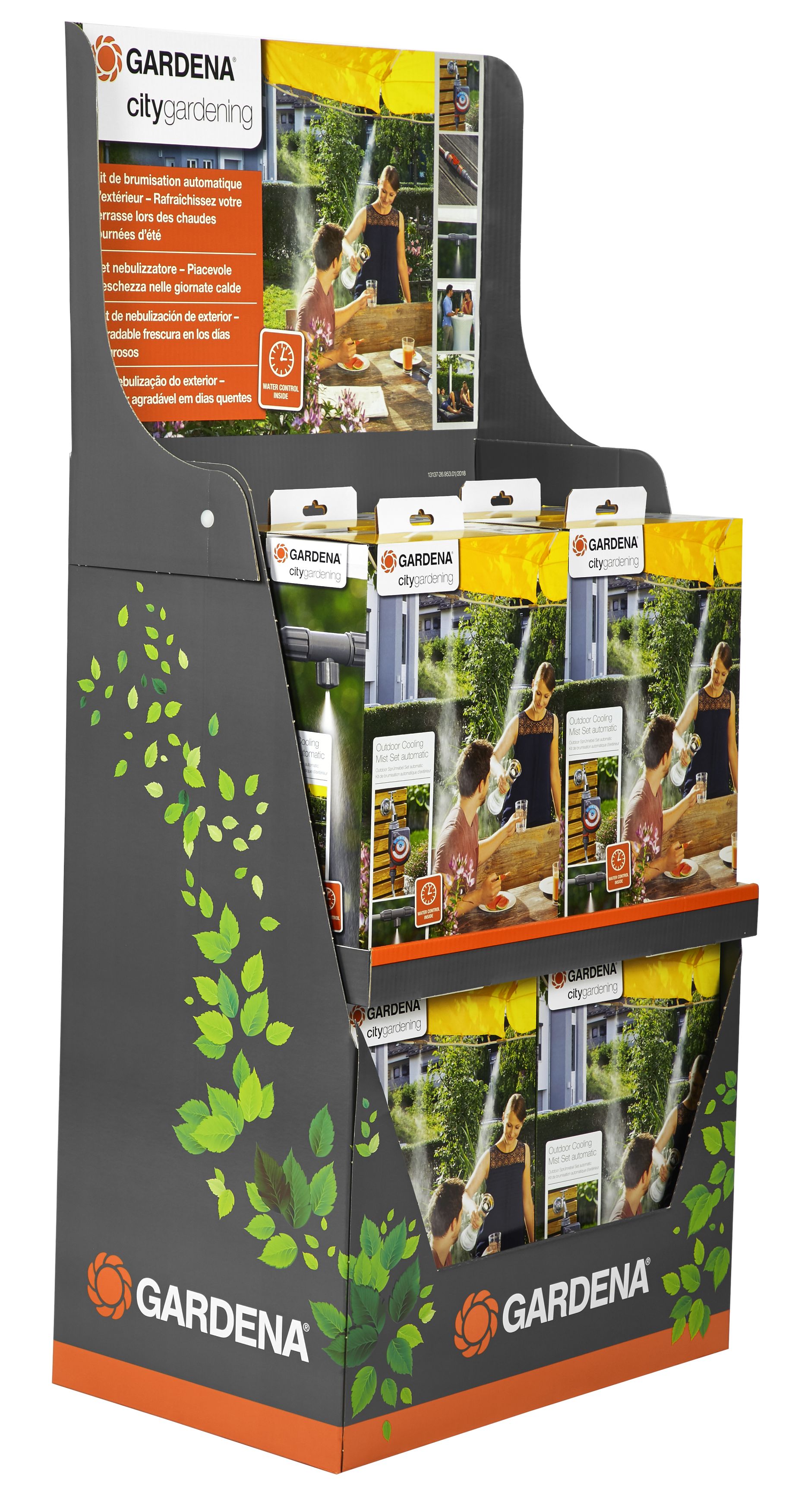 Kit nebulizadores y programador Box de 8 uds