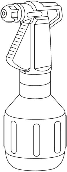 Pulverizador universal Comfort 0,5 l