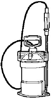 Pulverizador a presión Comfort 3 l