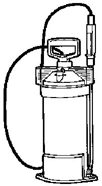 Pulverizador a presión Comfort 5 l