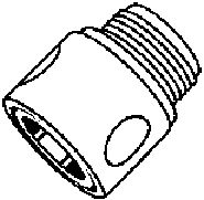 Conector rosca GARDENA en caja