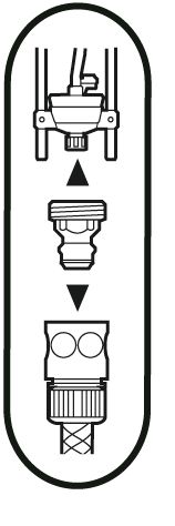Accesorio adaptador 26,5 mm (3/4\\\"). En caja