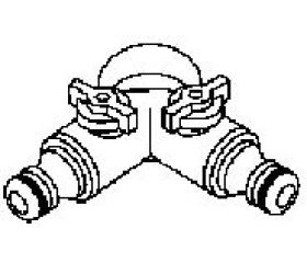 Distribuidor doble 33.3 mm