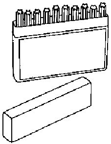 Barritas de champú GARDENA, en caja.