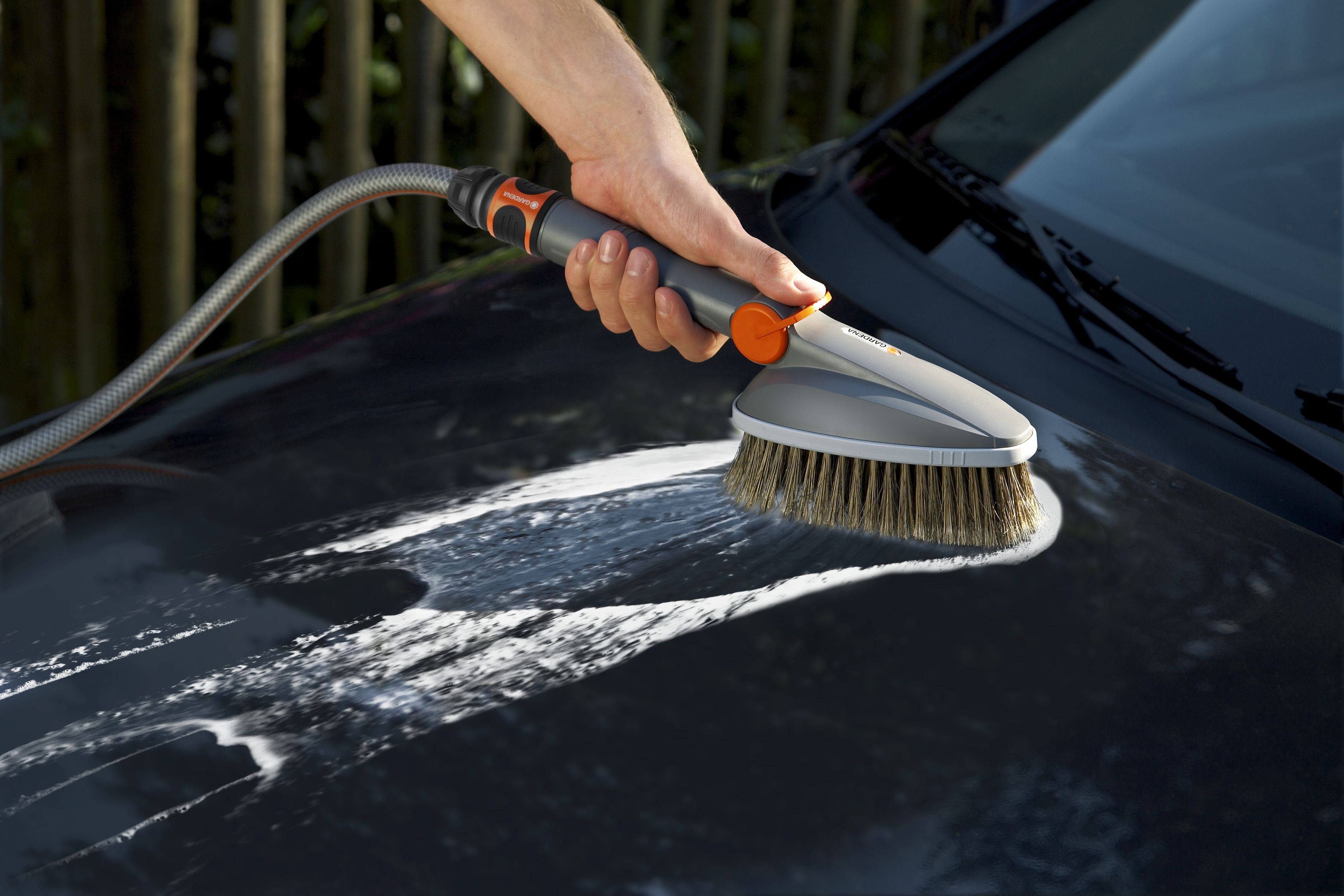 Barritas de champú GARDENA, en caja.