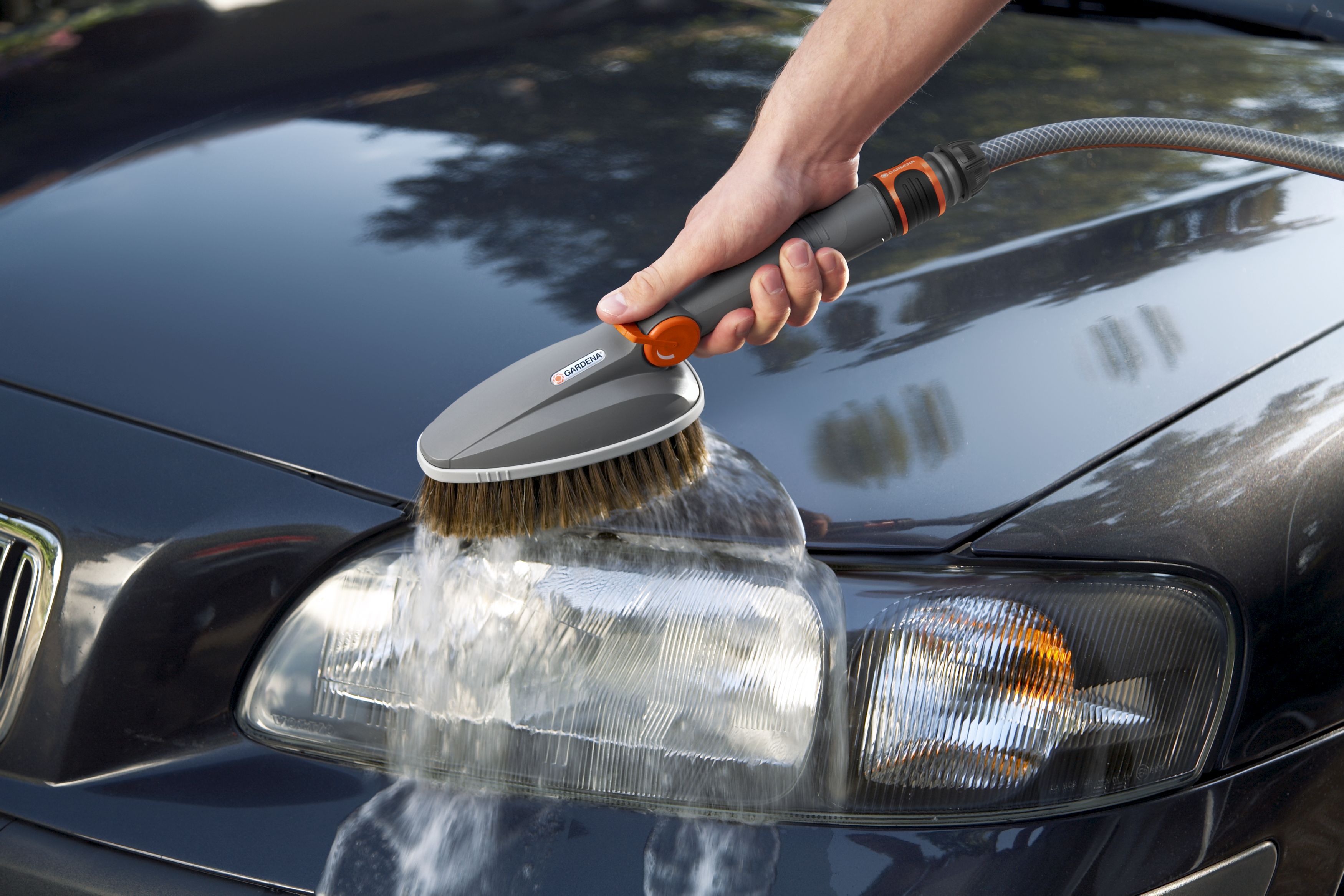 Barritas de champú GARDENA, en caja.