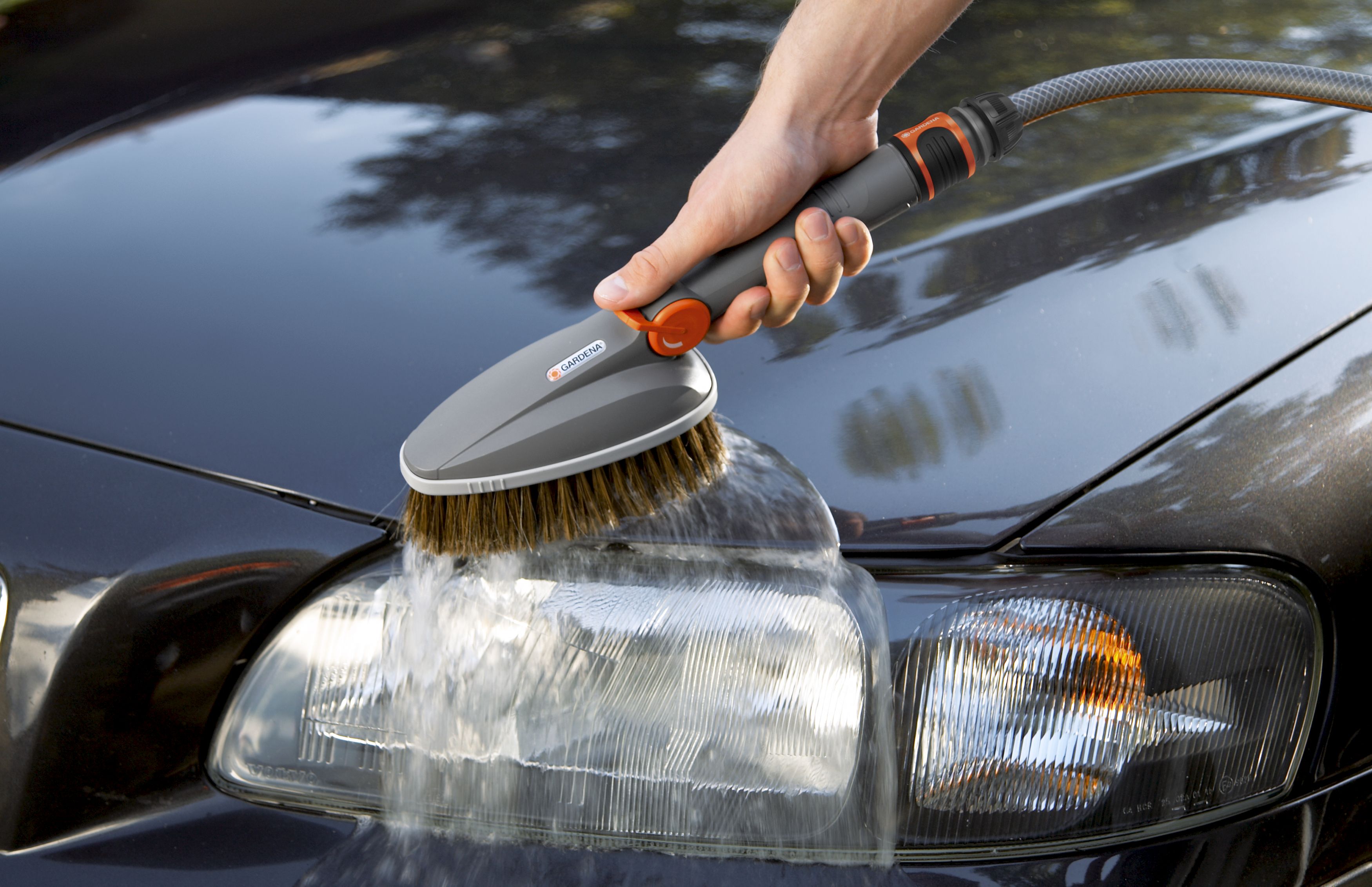 Barritas de champú GARDENA, en caja.