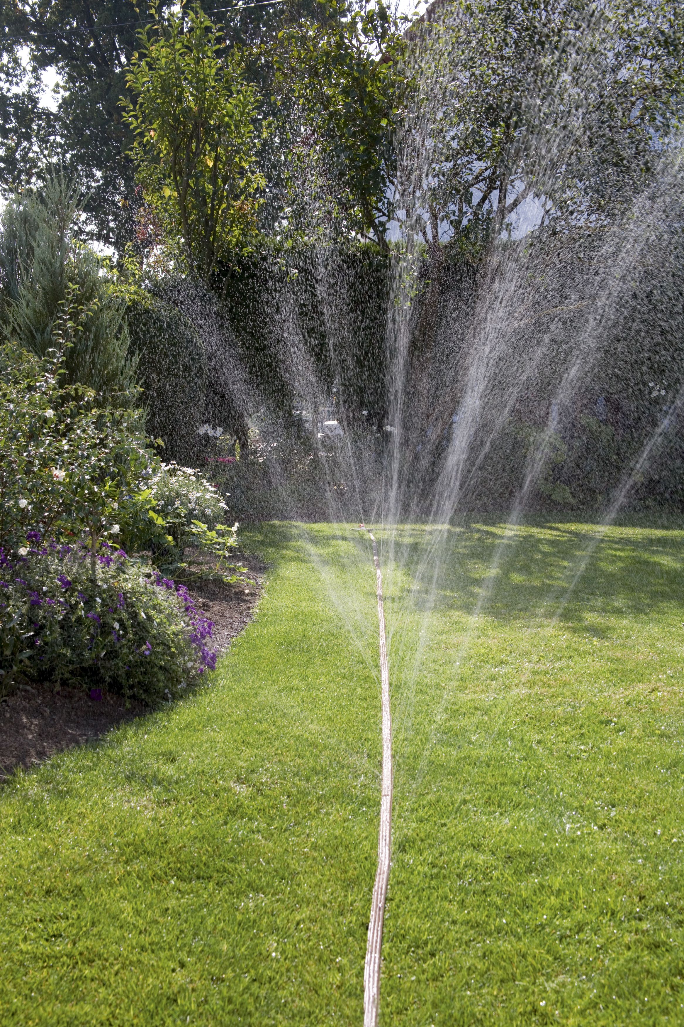 Manguera microperforada naranja de 7,5 m