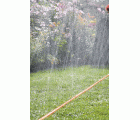 Manguera microperforada naranja de 7,5 m