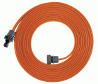 Manguera microperforada naranja de 7,5 m
