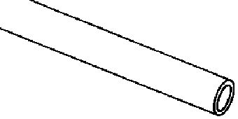 Tubo de instalación de 4,6 mm (3/16\\\"). Rollo de 15 m