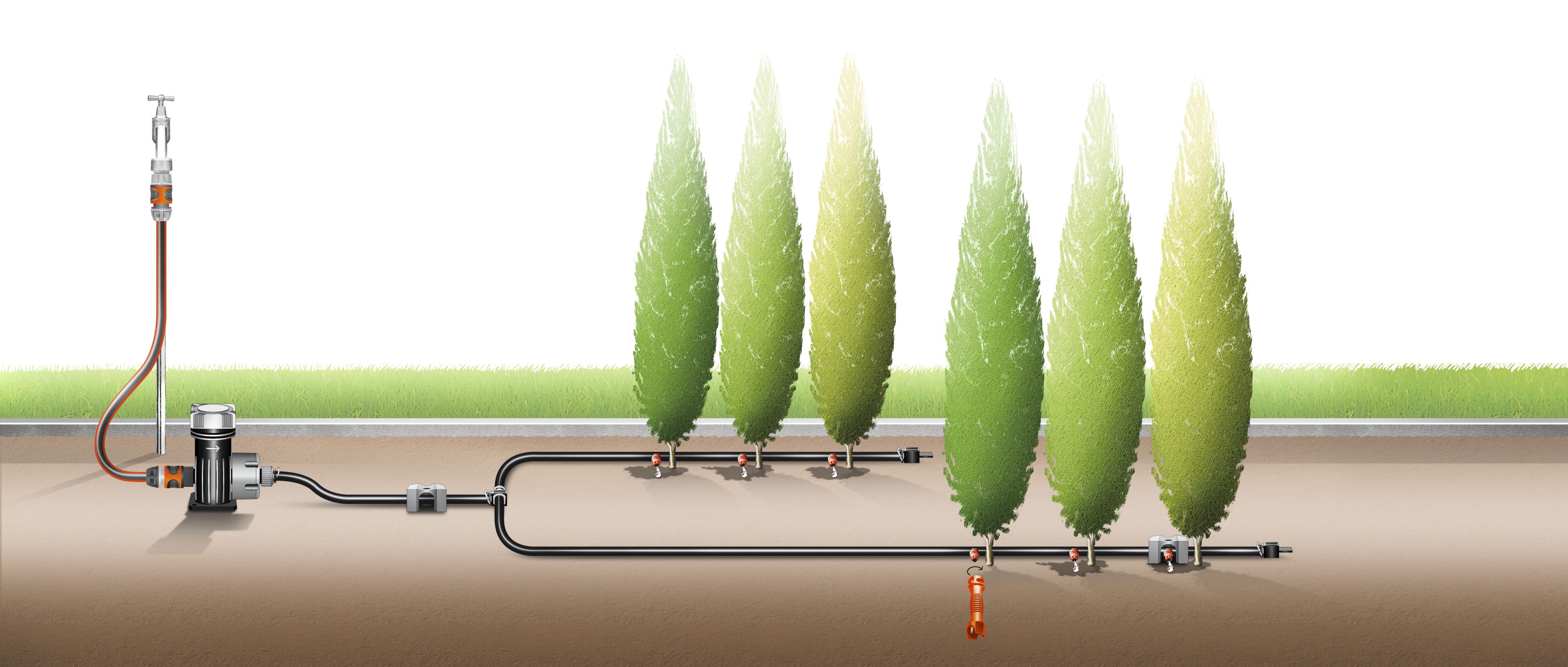 Aparato básico reductor de presión 2000