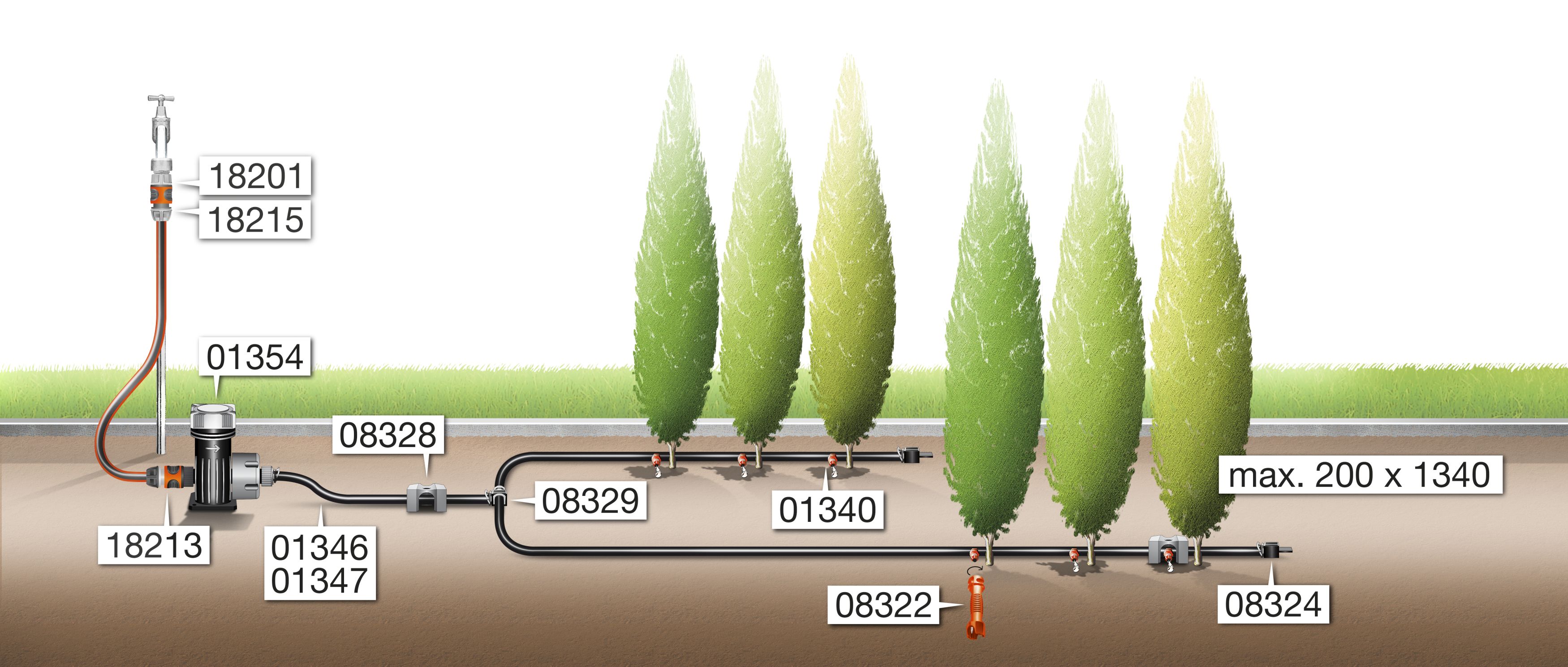 Aparato básico reductor de presión 2000