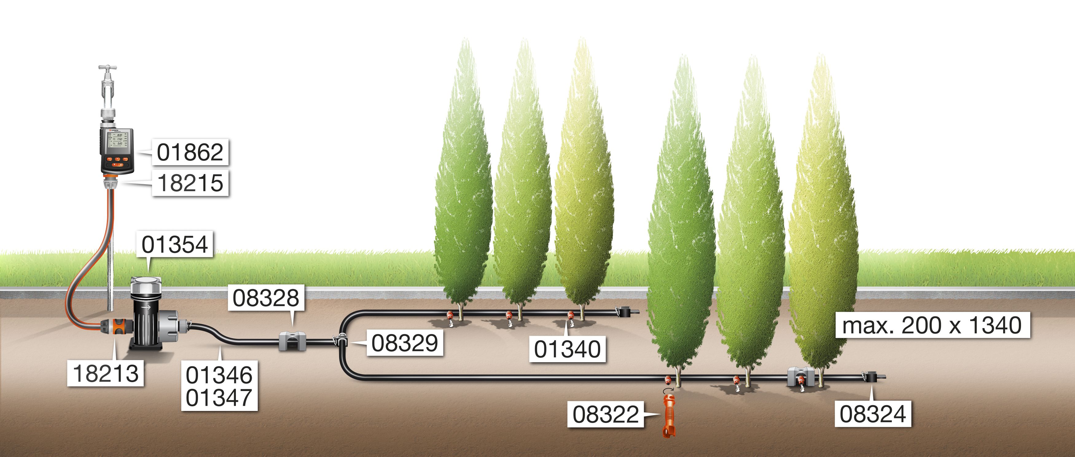 Aparato básico reductor de presión 2000