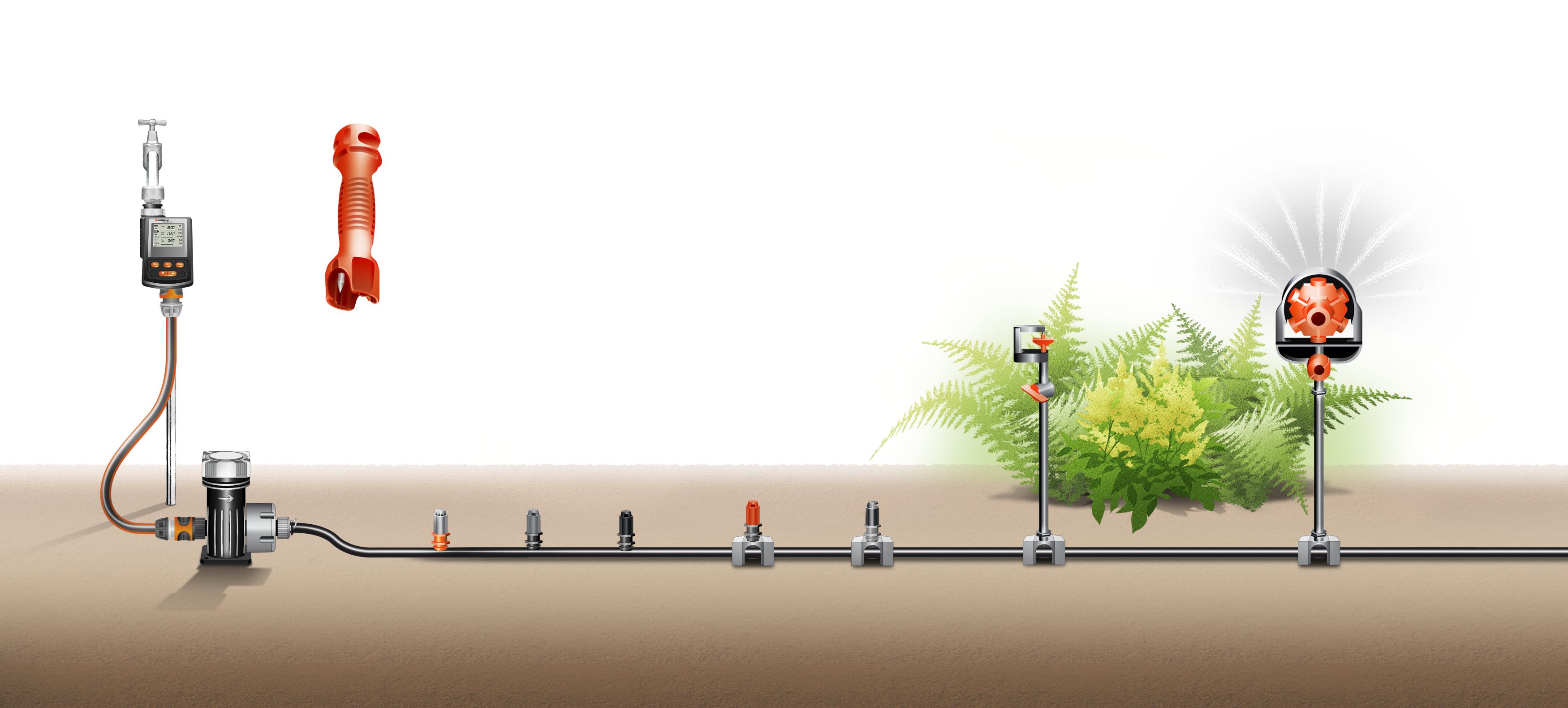 Aparato básico reductor de presión 2000