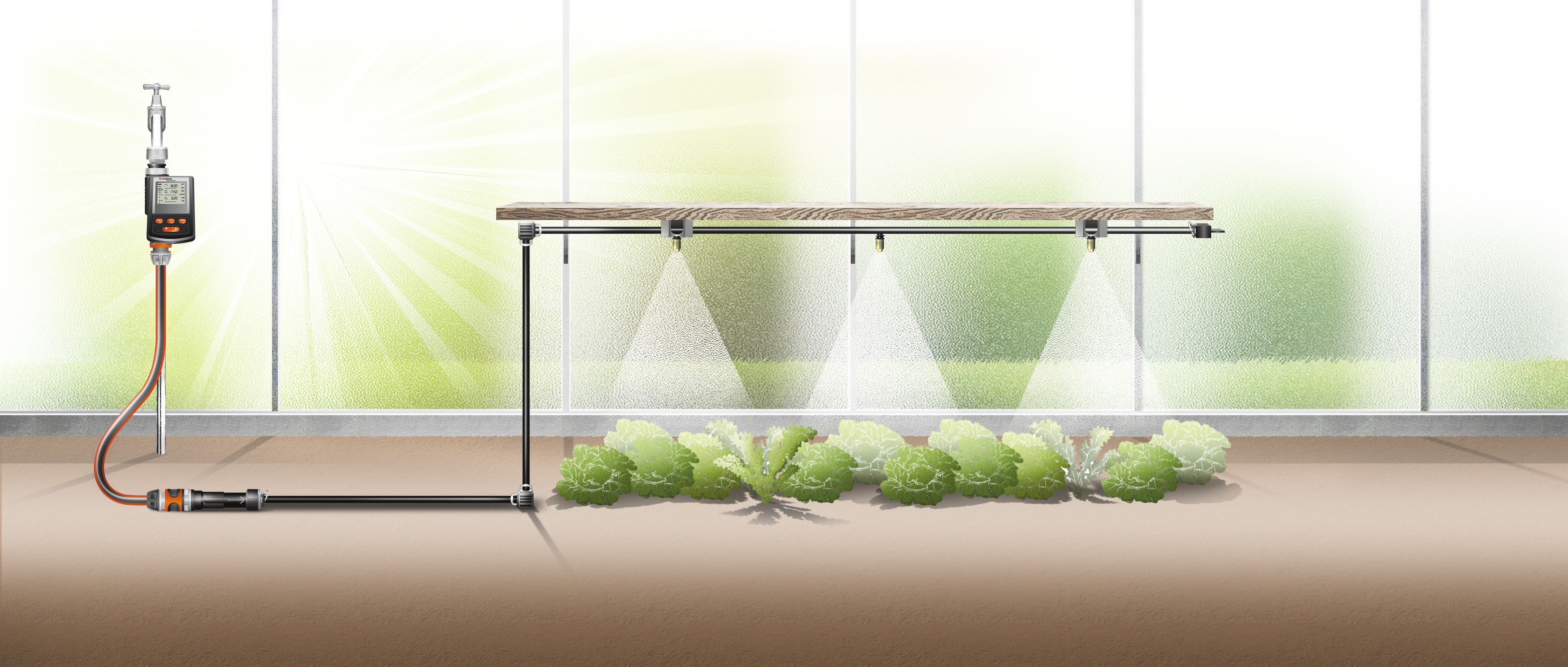 Aparato básico reductor de presión 1000