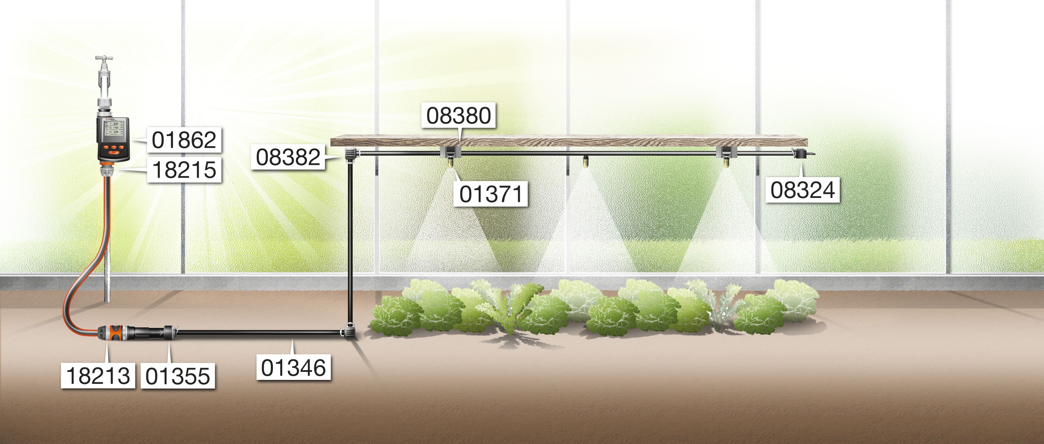 Aparato básico reductor de presión 1000