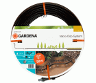 Tubo de superficie y subterráneo con goteros incluidos de 13,7 mm