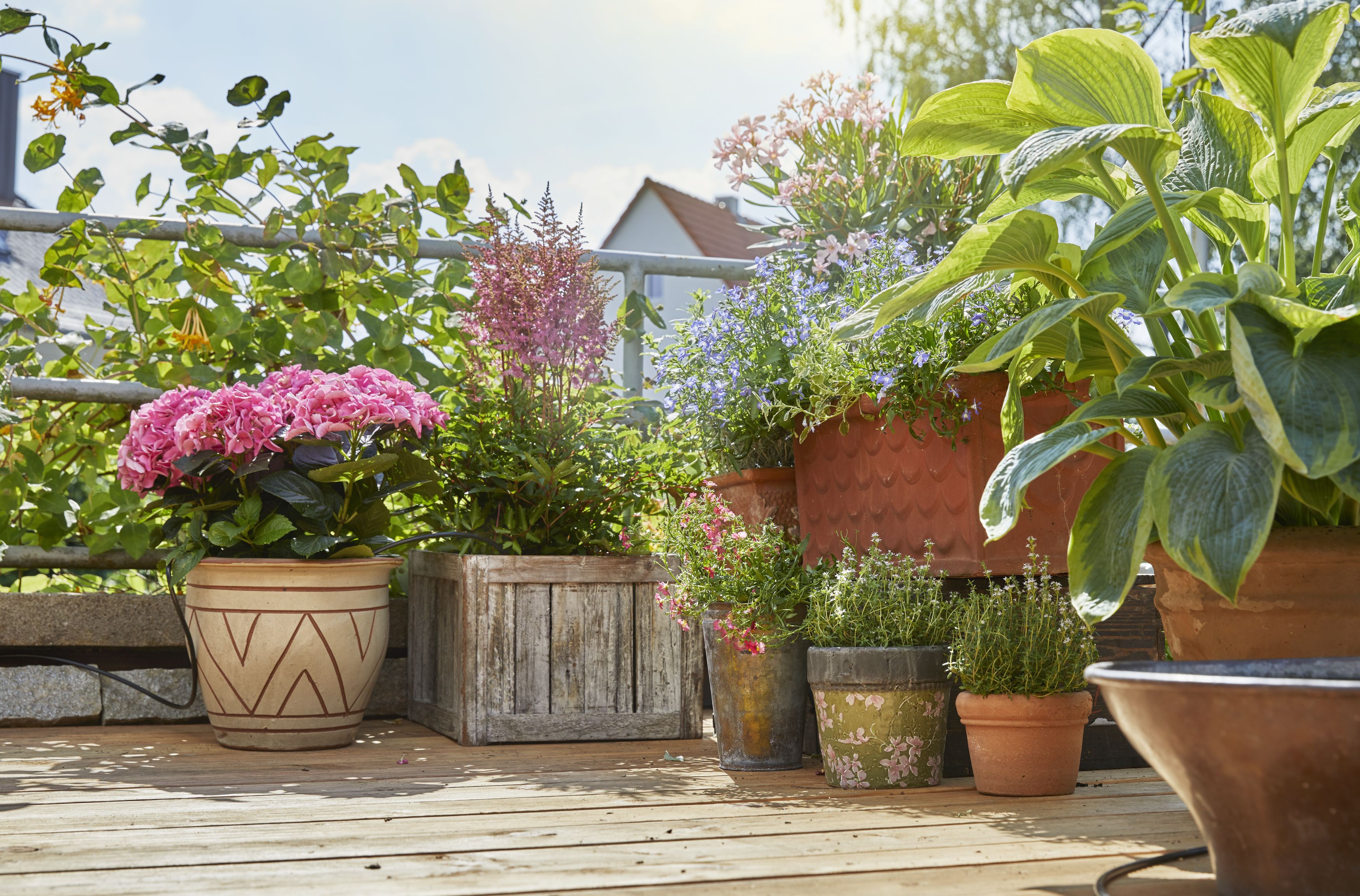 Riego automático para jardineras
