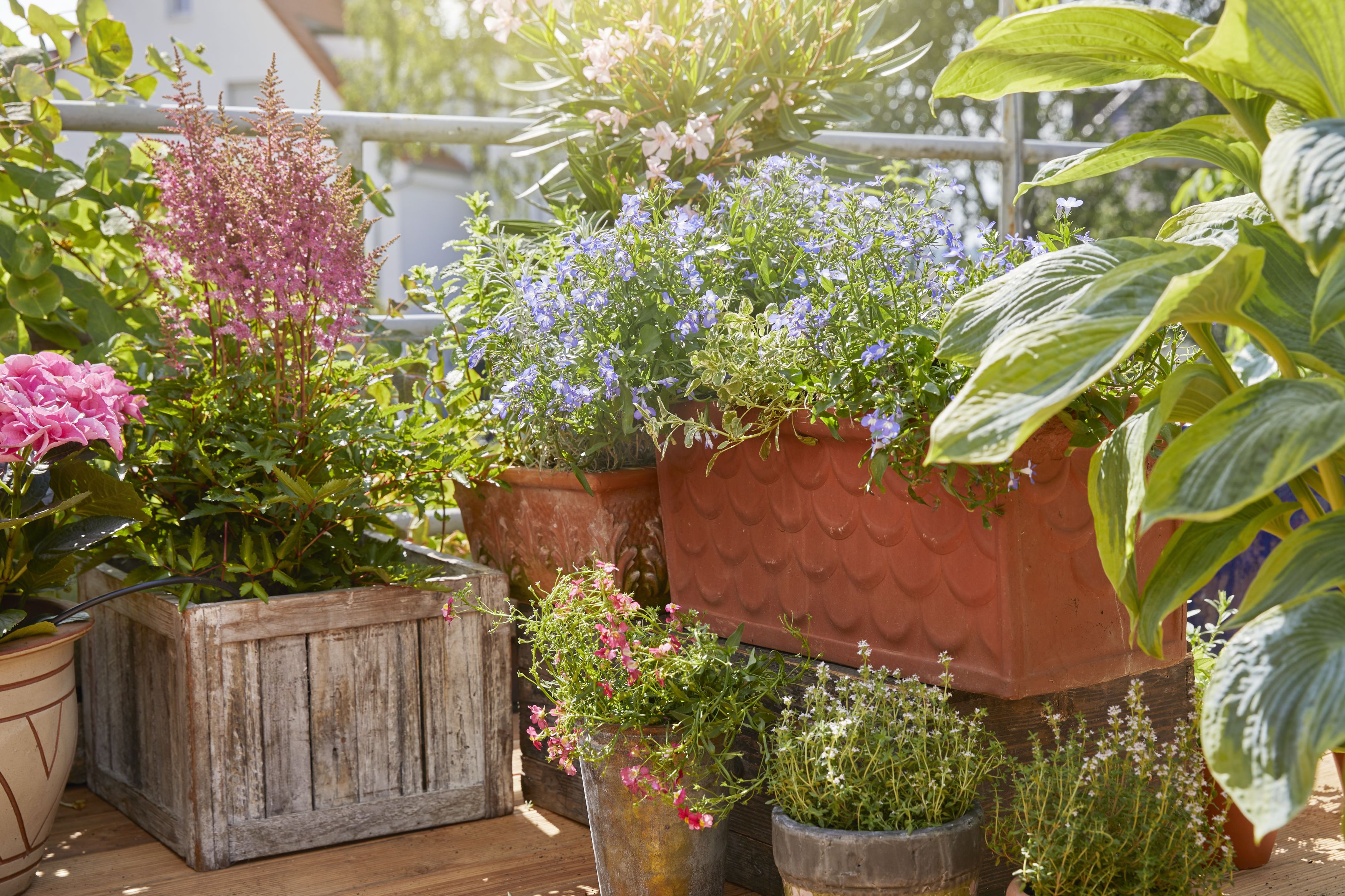 Riego automático para jardineras