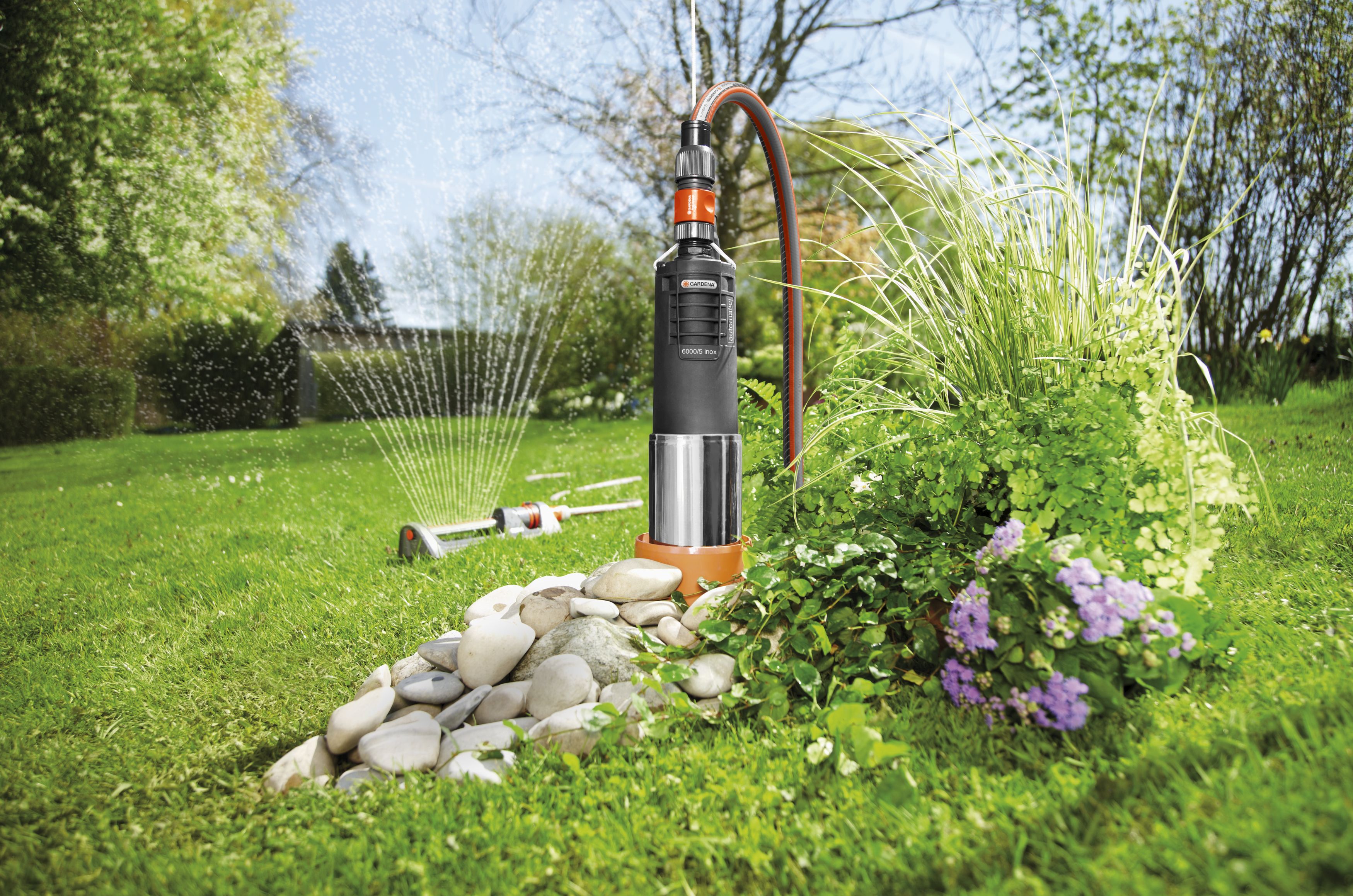 Bomba sumergible 6000/5 inox automatic Premium