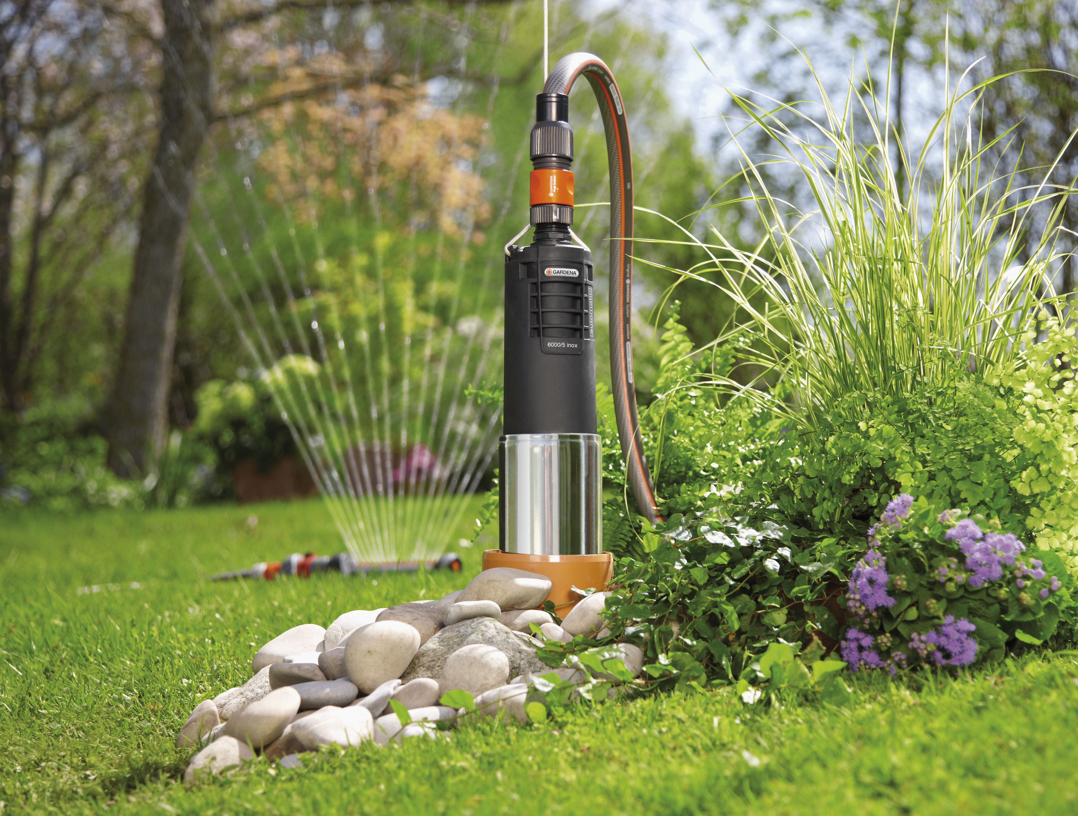 Bomba sumergible 6000/5 inox automatic Premium