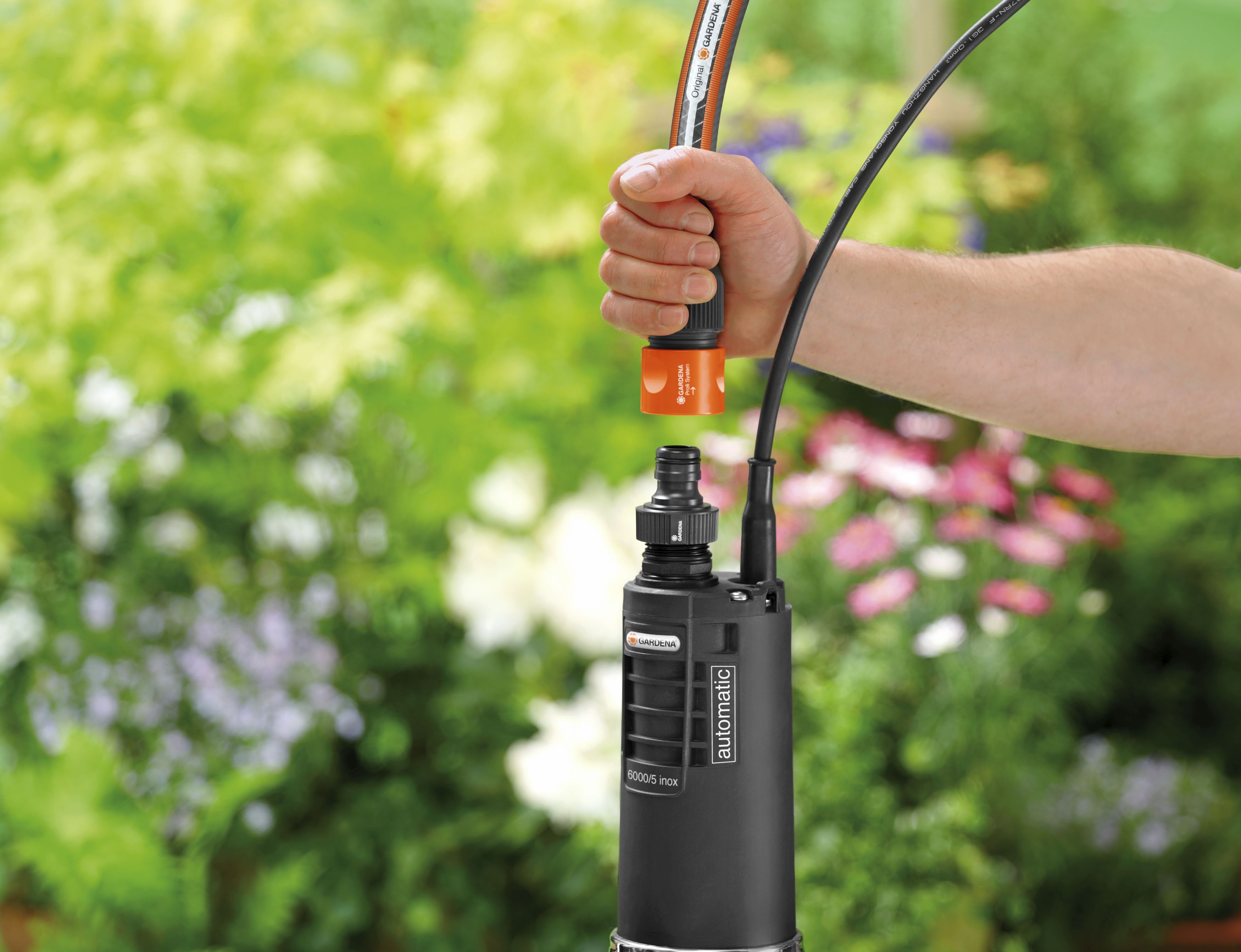 Bomba sumergible 6000/5 inox automatic Premium