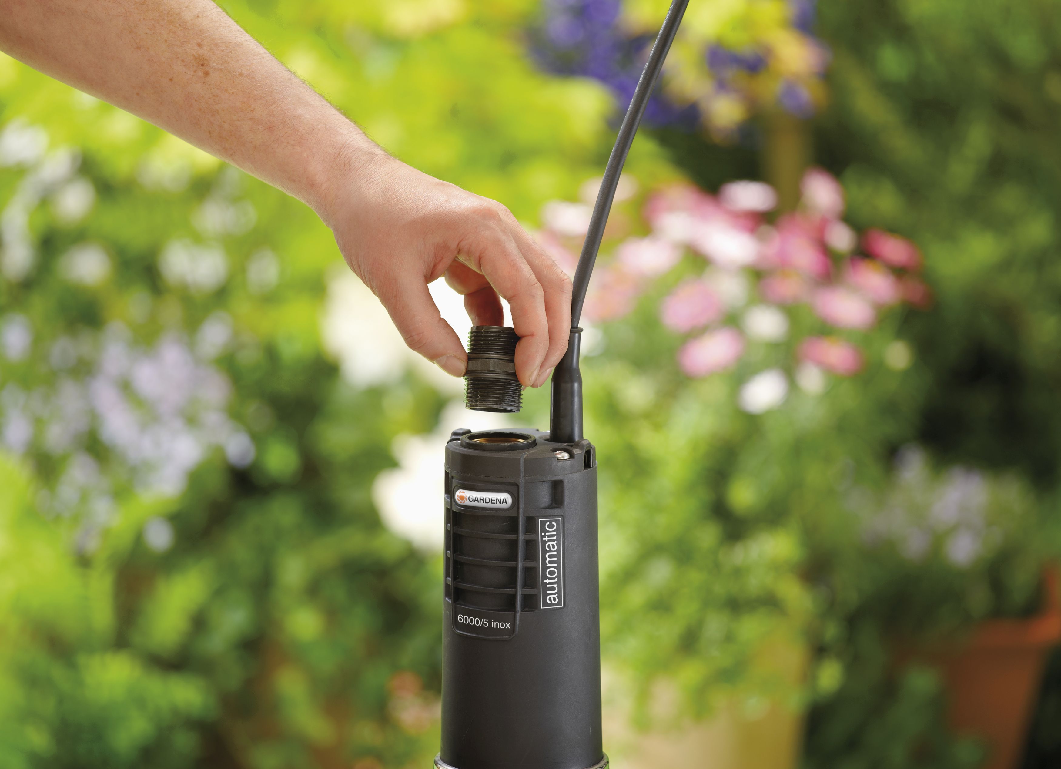 Bomba sumergible 6000/5 inox automatic Premium