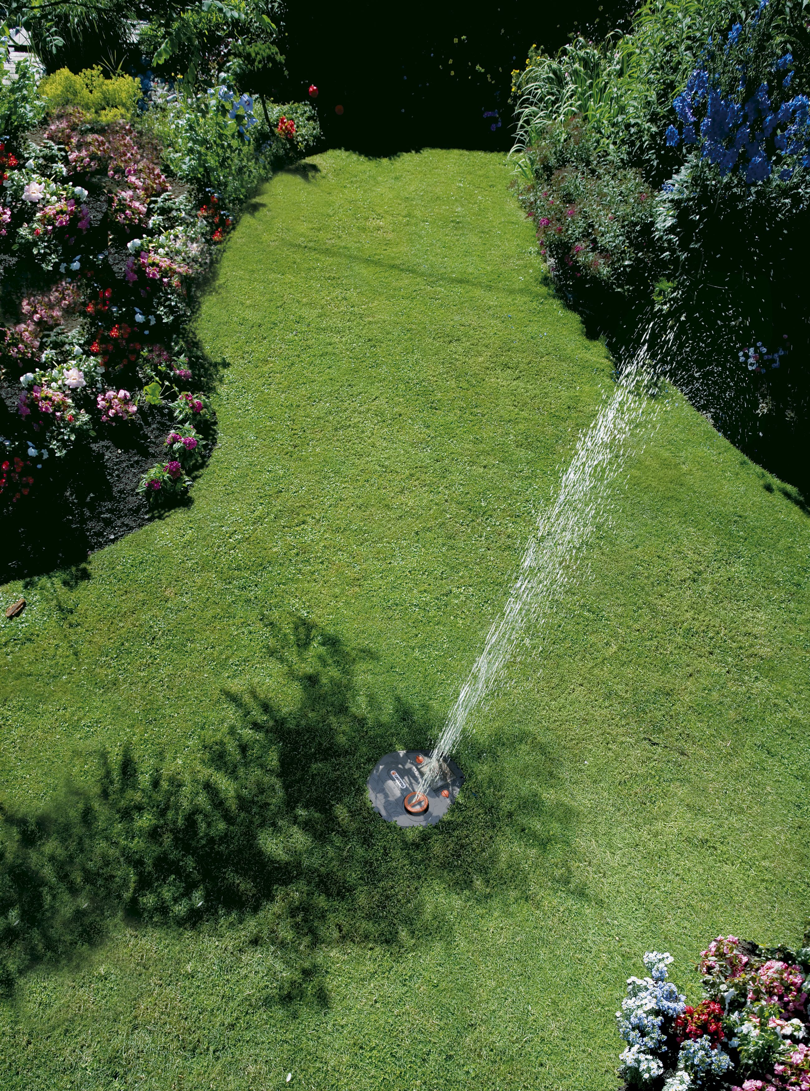 Aspersor emergente para superficies asimétricas AquaContour automatic