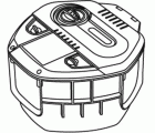 Aspersor emergente para superficies asimétricas AquaContour automatic