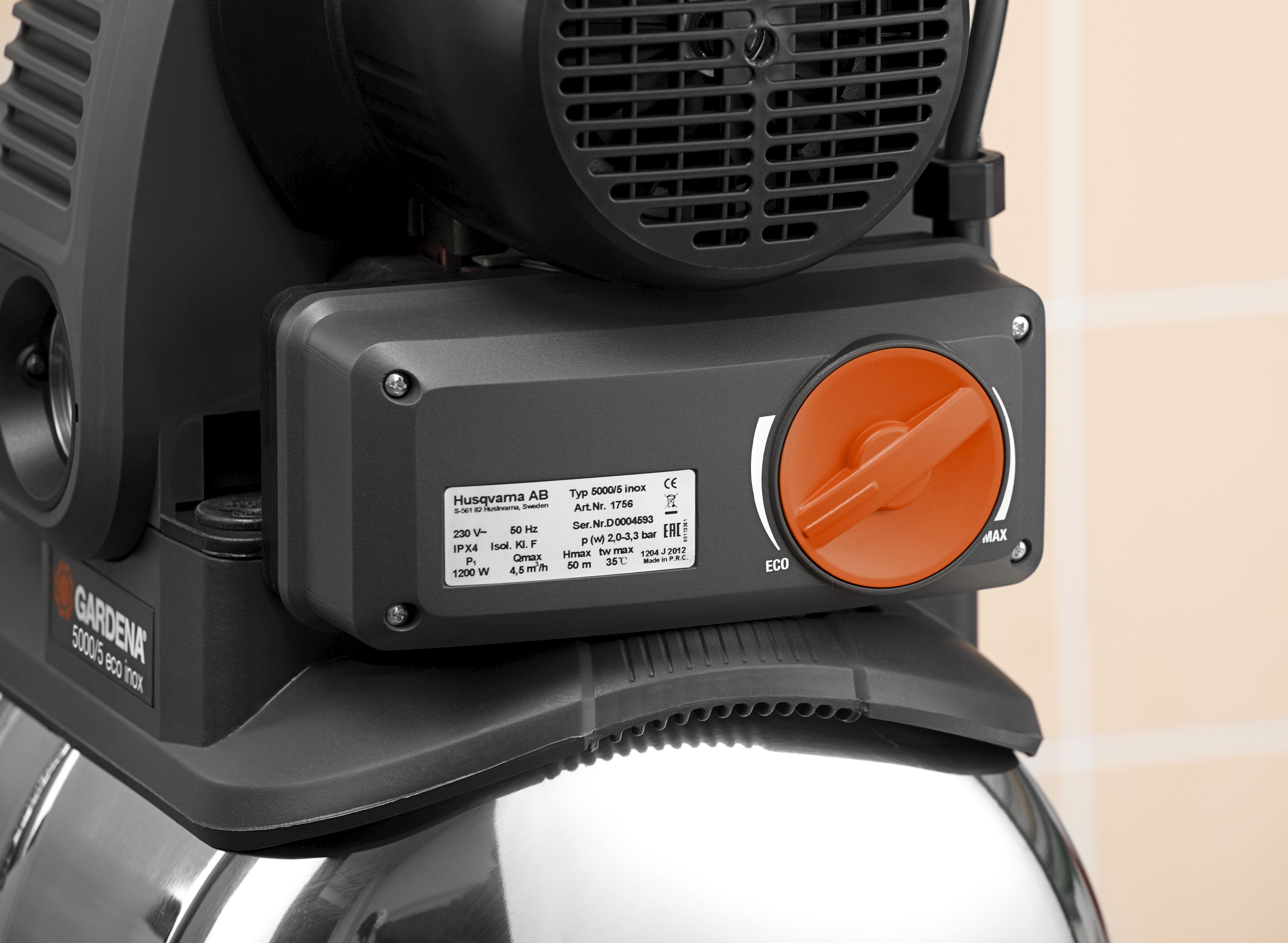 Estación de bombeo con calderín 5000/5 Eco inox Premium