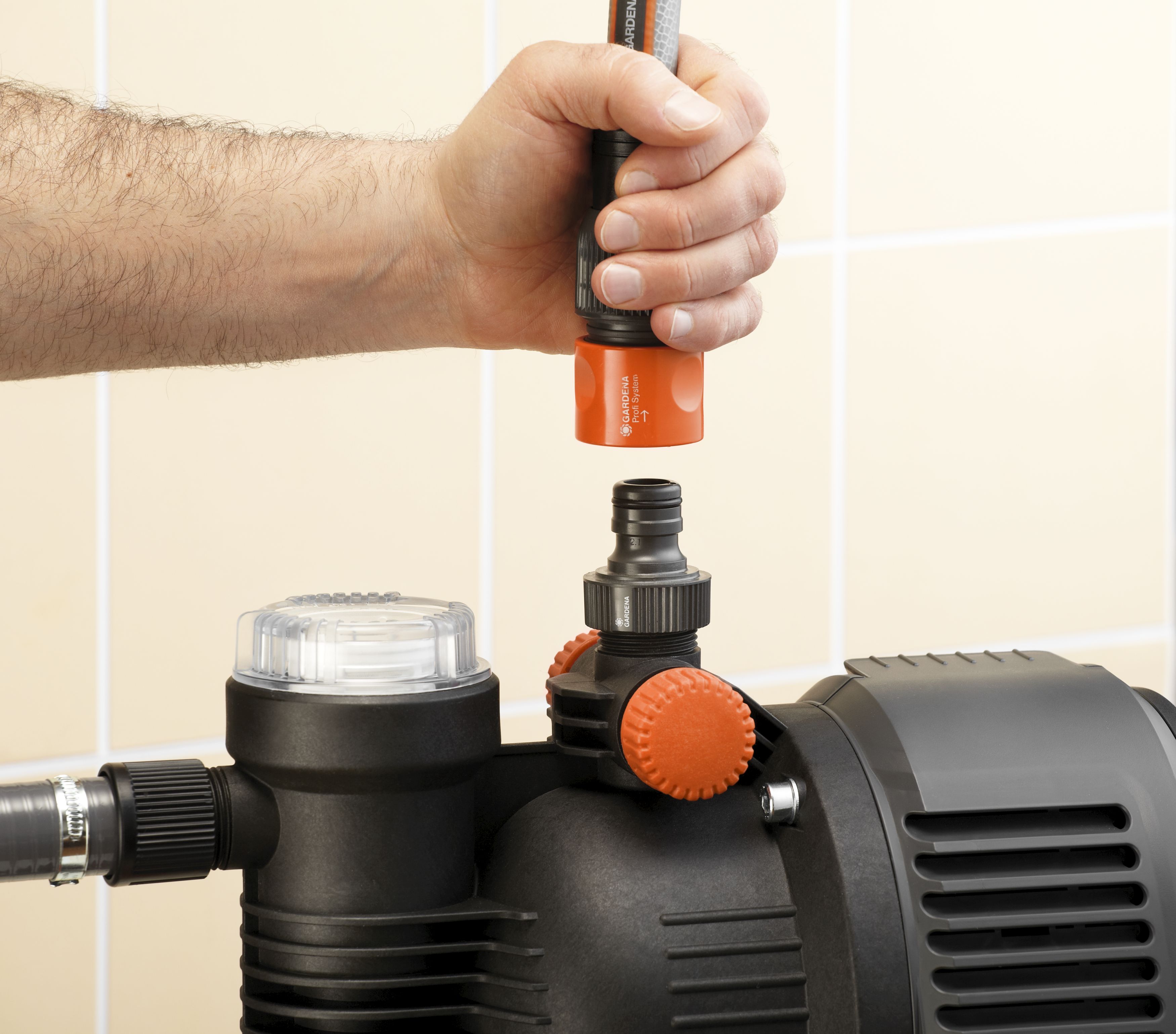 Estación de bombeo con calderín 5000/5 Eco inox Premium