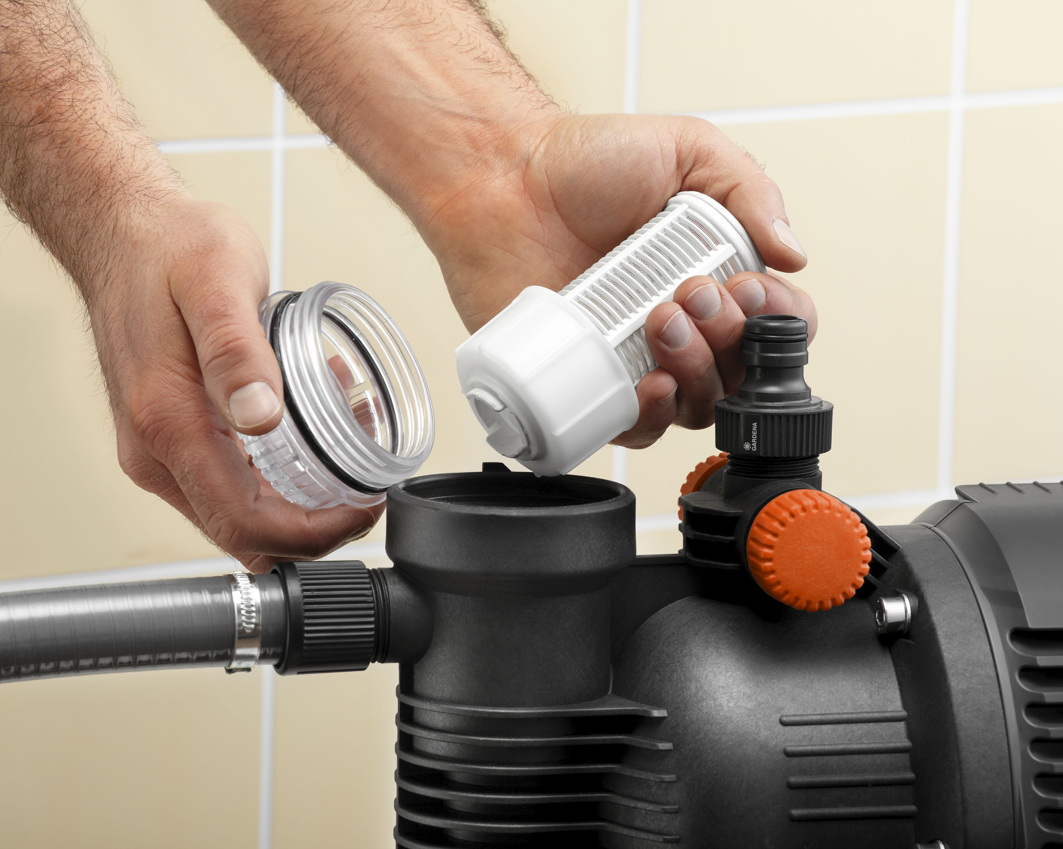 Estación de bombeo con calderín 5000/5 Eco inox Premium